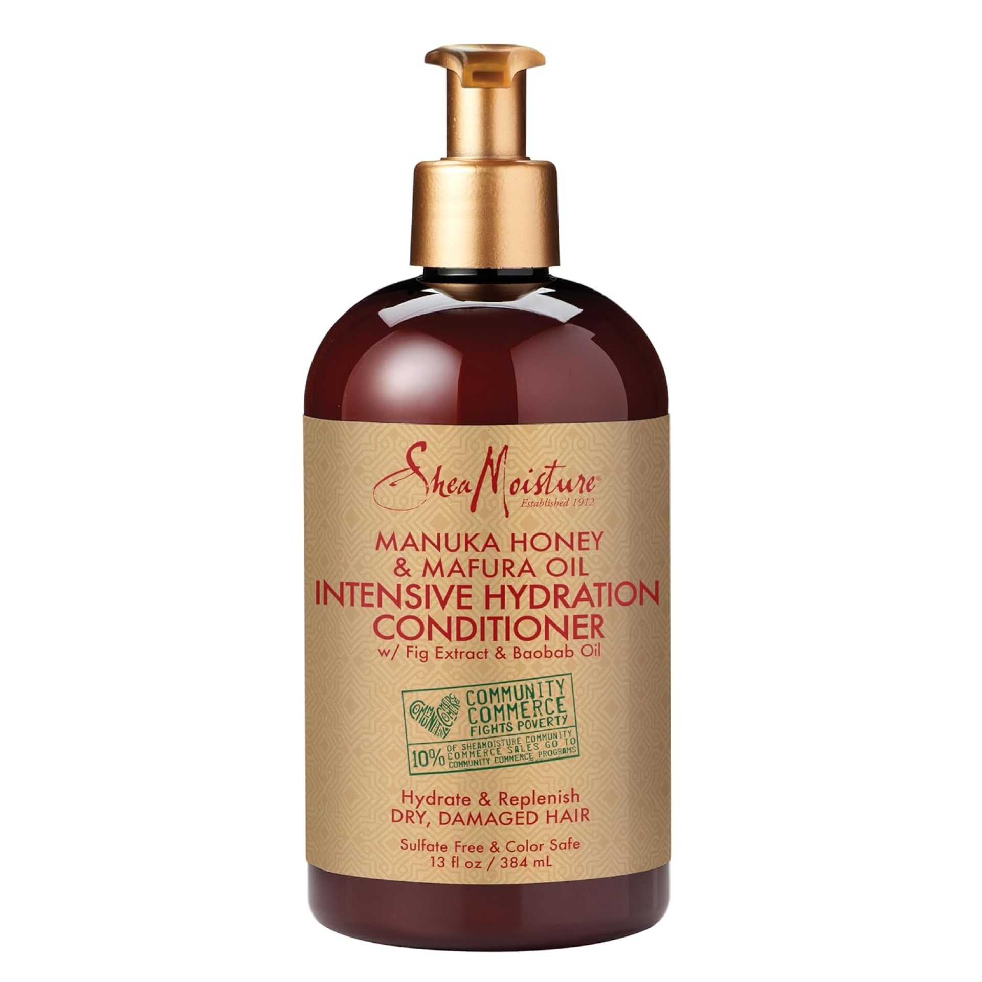 SheaMoisture Conditioner Intensive Hydration for Dry, Damaged Hair Manuka Honey and Mafura Oil to Nourish and Soften Hair 13 oz SheaMoisture Conditioner Intensive Hydration for Dry, Damaged Hair Manuka Honey and Mafura Oil to Nourish and Soften Hair 13 oz
