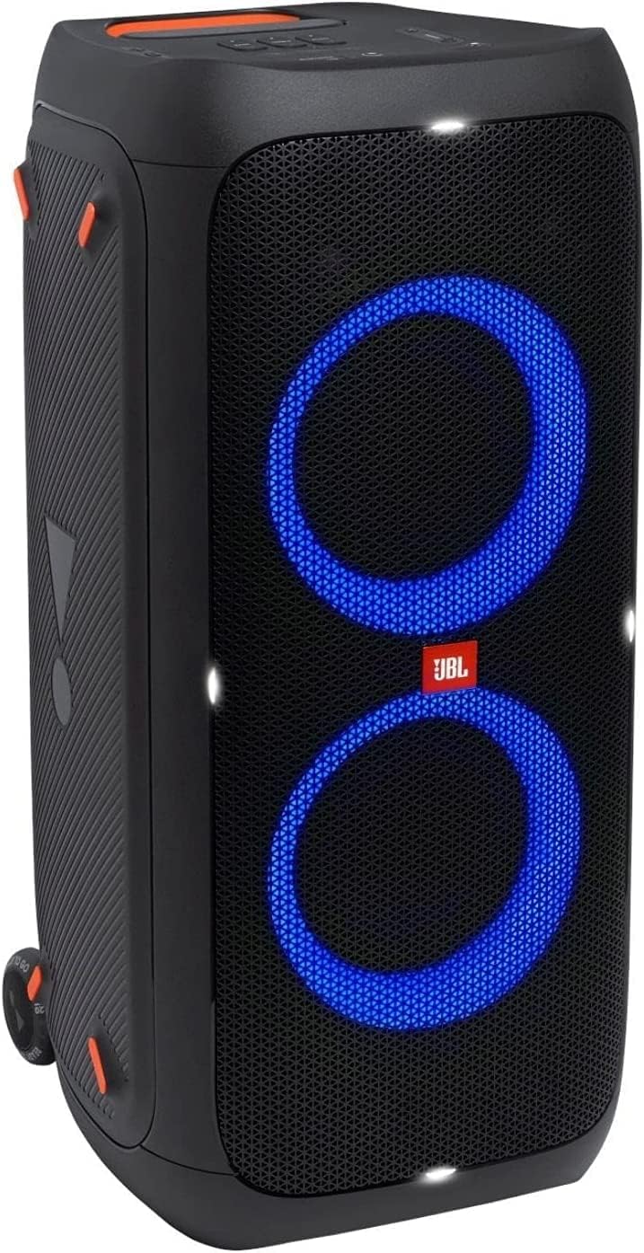 JBL Partybox 310 – Portable Party Speaker with Long Lasting Battery, Powerful JBL Sound and Exciting Light Show,Black JBL Partybox 310 – Portable Party Speaker with Long Lasting Battery, Powerful JBL Sound and Exciting Light Show,Black