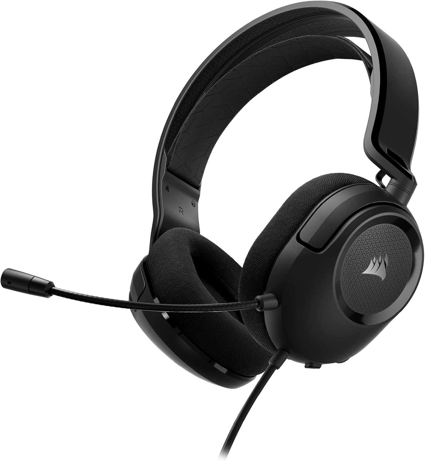 Corsair HS35 v2 Multiplatform Wired Gaming Headset – Flexible Omni-Directional Microphone – Universal 3.5mm Connection – PC, Mac, PS5, PS4, Xbox, Nintendo Switch, Mobile – Carbon Corsair HS35 v2 Multiplatform Wired Gaming Headset – Flexible Omni-Directional Microphone – Universal 3.5mm Connection – PC, Mac, PS5, PS4, Xbox, Nintendo Switch, Mobile – Carbon