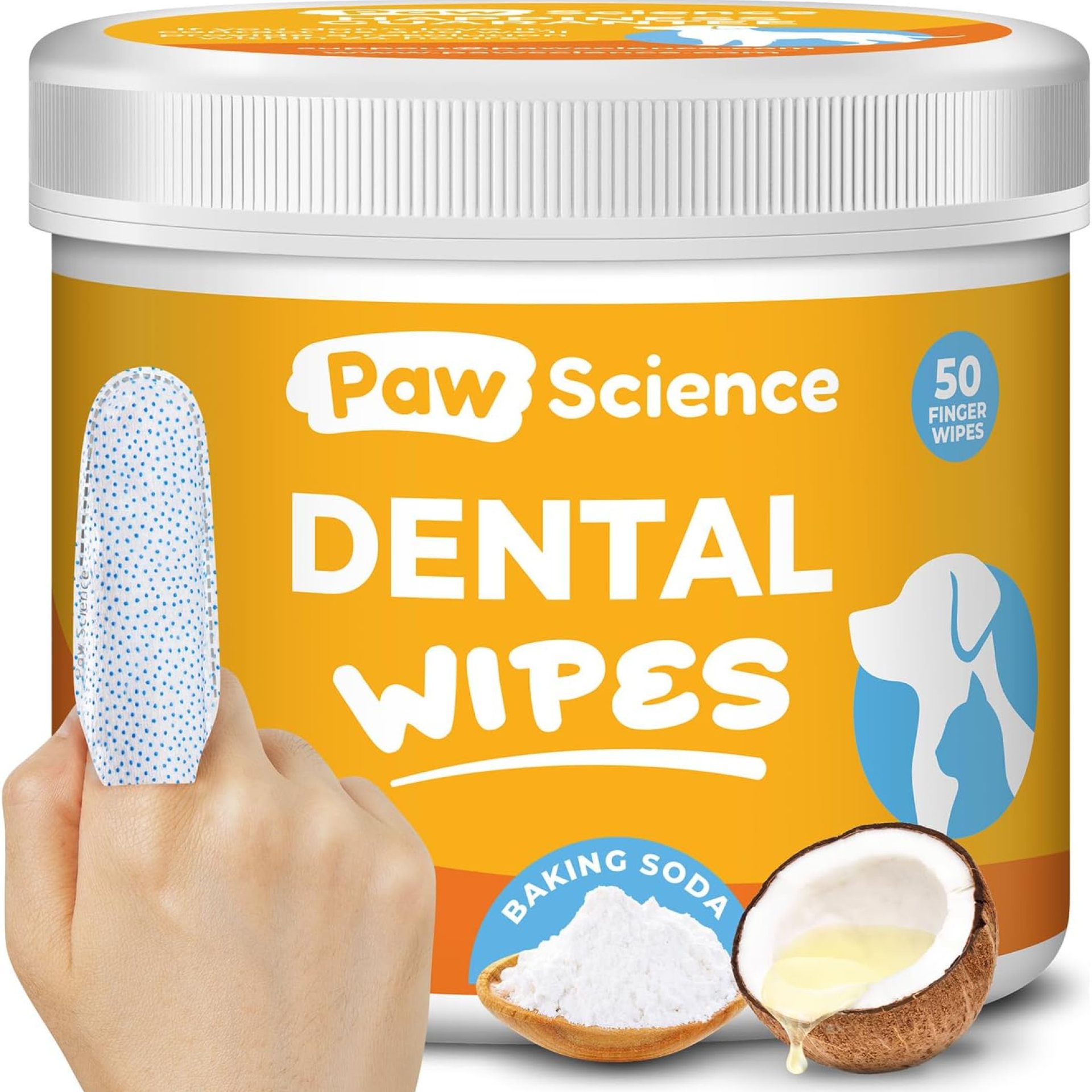 Dog Teeth Cleaning Wipes – Dental Finger Wipes for Cats & Dogs – Pet Toothbrush & Tooth Brushing Kit – Effective Teeth Cleaner Dog Teeth Cleaning Wipes – Dental Finger Wipes for Cats & Dogs – Pet Toothbrush & Tooth Brushing Kit – Effective Teeth Cleaner