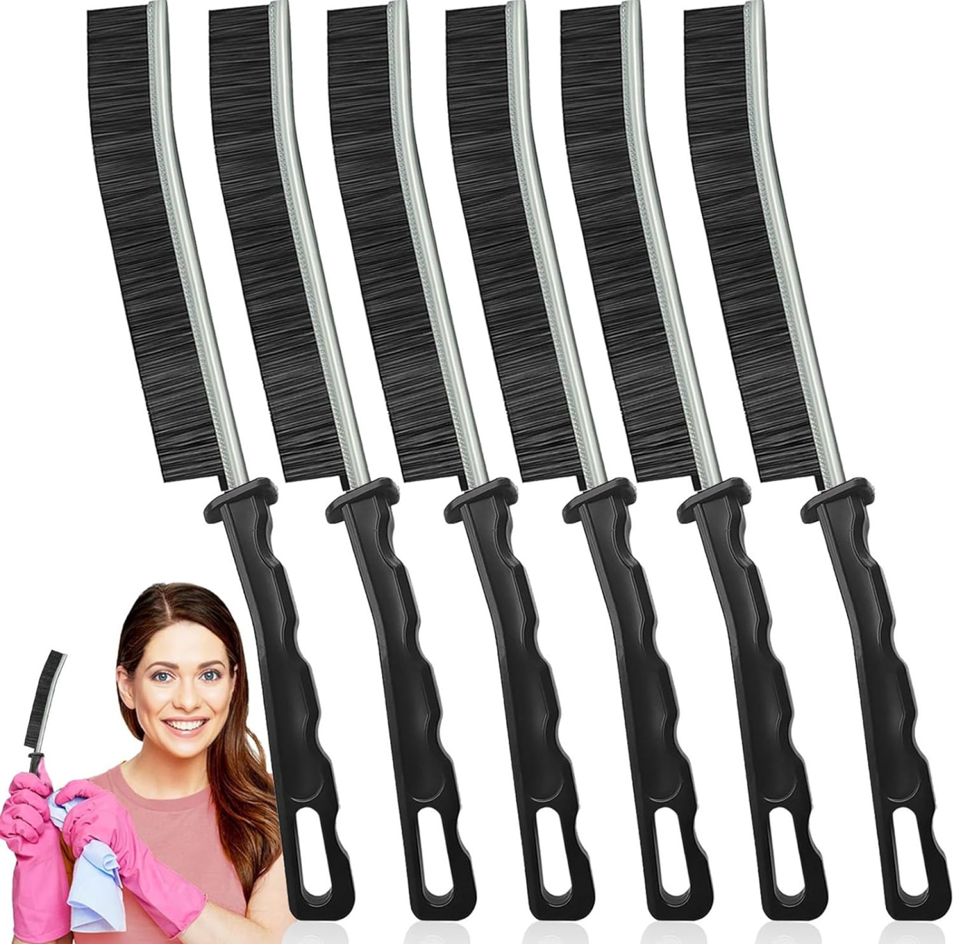 Crevice Cleaning Brush,Multifunctional Cleaning Brush Tool, Bathroom Gap Brush, Small Cleaning Brush, Grout Brush, Kitchen Brush, Cleaning Tools for Toilet, Bathroom, Home, Bathtub, Sink, Household Crevice Cleaning Brush,Multifunctional Cleaning Brush Tool, Bathroom Gap Brush, Small Cleaning Brush, Grout Brush, Kitchen Brush, Cleaning Tools for Toilet, Bathroom, Home, Bathtub, Sink, Household