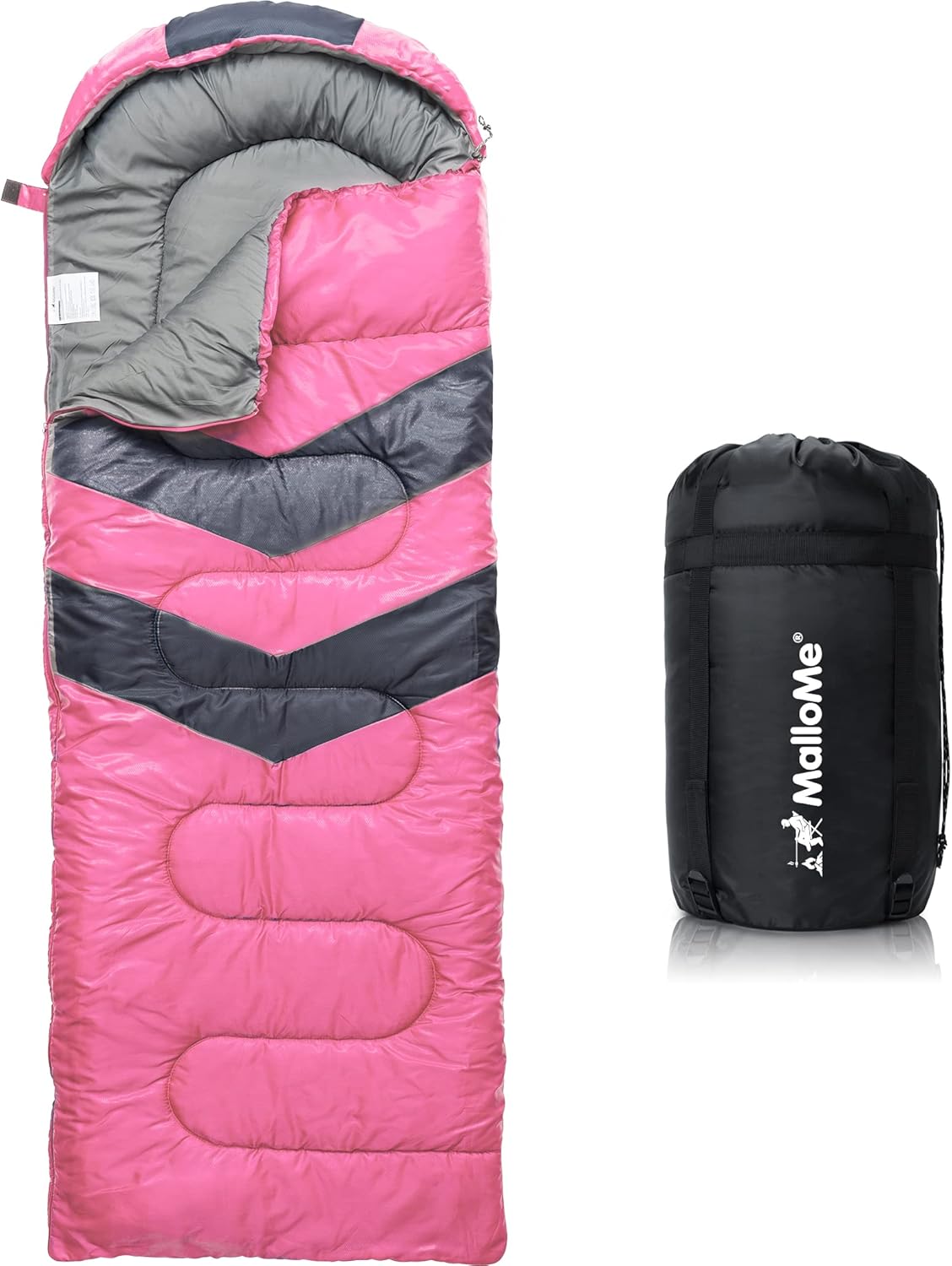 MalloMe Sleeping Bags for Adults Cold Weather & Warm – Backpacking Camping Sleeping Bag for Kids 10-12, Girls, Boys – Lightweight Compact Camping Essentials Gear Accessories Hiking Sleep Must Haves MalloMe Sleeping Bags for Adults Cold Weather & Warm – Backpacking Camping Sleeping Bag for Kids 10-12, Girls, Boys – Lightweight Compact Camping Essentials Gear Accessories Hiking Sleep Must Haves