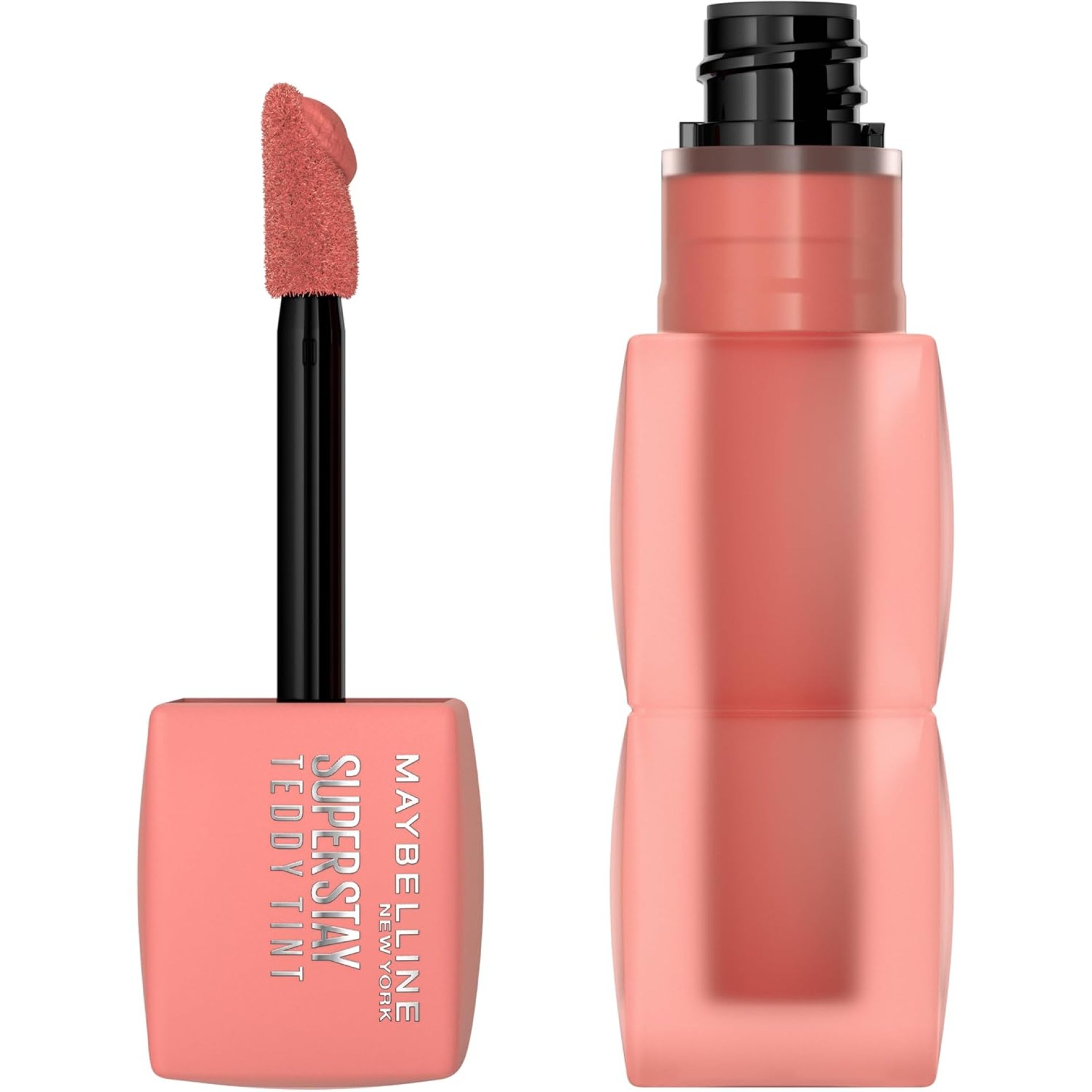 MAYBELLINE Super Stay Teddy Lip Tint, Long Lasting Matte Lipstick For Up To 12HR Wear, Current Mood, 1 Count MAYBELLINE Super Stay Teddy Lip Tint, Long Lasting Matte Lipstick For Up To 12HR Wear, Current Mood, 1 Count
