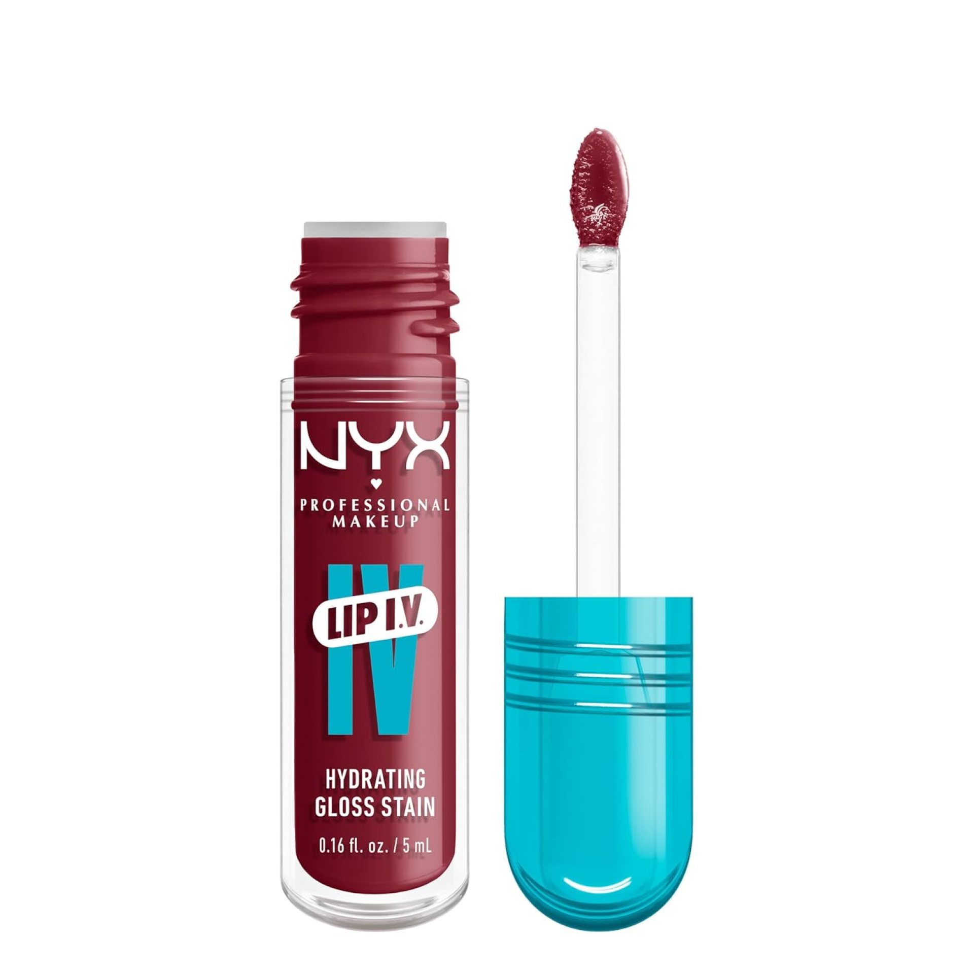 NYX PROFESSIONAL MAKEUP Lip IV Hydrating Glossy Lip Stain with 12HR Hydration – Bubblegum Burst (Pink) NYX PROFESSIONAL MAKEUP Lip IV Hydrating Glossy Lip Stain with 12HR Hydration – Bubblegum Burst (Pink)