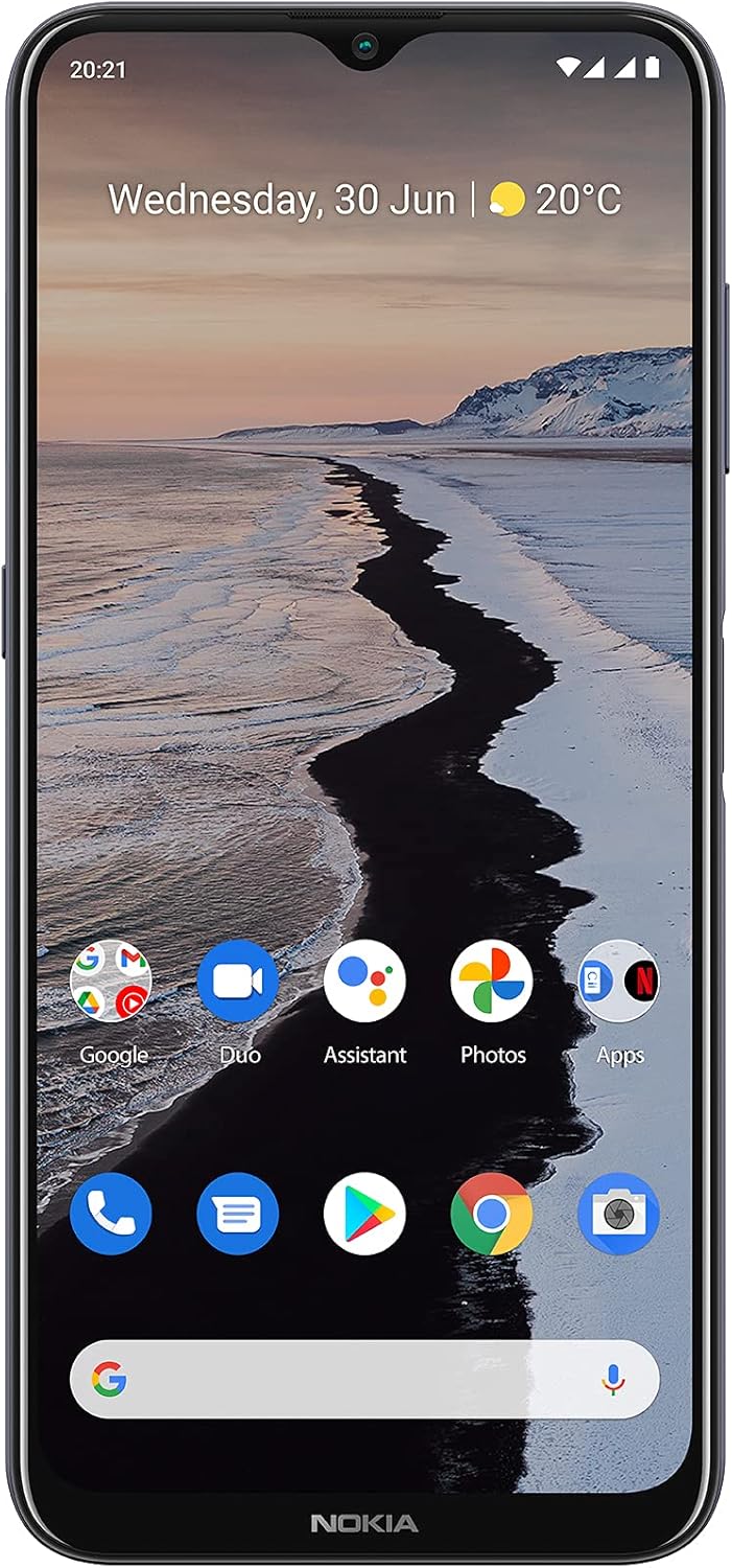 Nokia G10 | Android 11 | Unlocked Smartphone | 3-Day Battery | Dual SIM | US Version | 3/32GB | 6.52-Inch Screen | 13MP Triple Camera | Polar Night Nokia G10 | Android 11 | Unlocked Smartphone | 3-Day Battery | Dual SIM | US Version | 3/32GB | 6.52-Inch Screen | 13MP Triple Camera | Polar Night