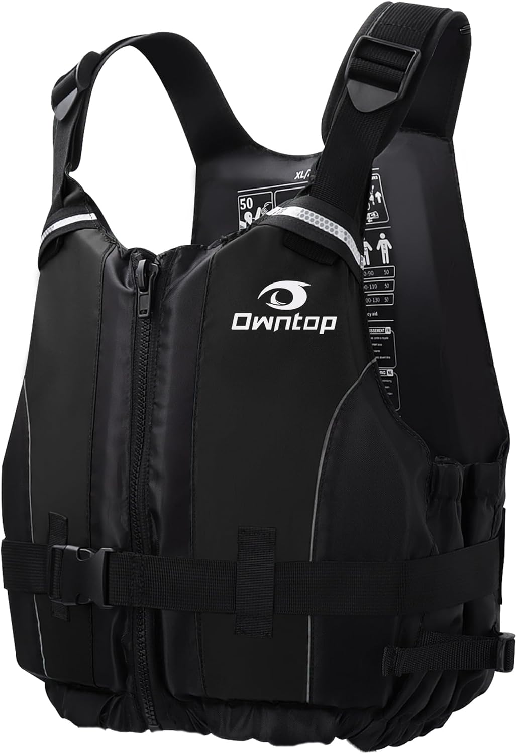 Owntop Swim Jacket Adult | Adjustable Crotch Strap | Large Armhole | Sturdy Zipper & Buckle | Kayak, Boating, Fishing, Paddle Sports Owntop Swim Jacket Adult | Adjustable Crotch Strap | Large Armhole | Sturdy Zipper & Buckle | Kayak, Boating, Fishing, Paddle Sports