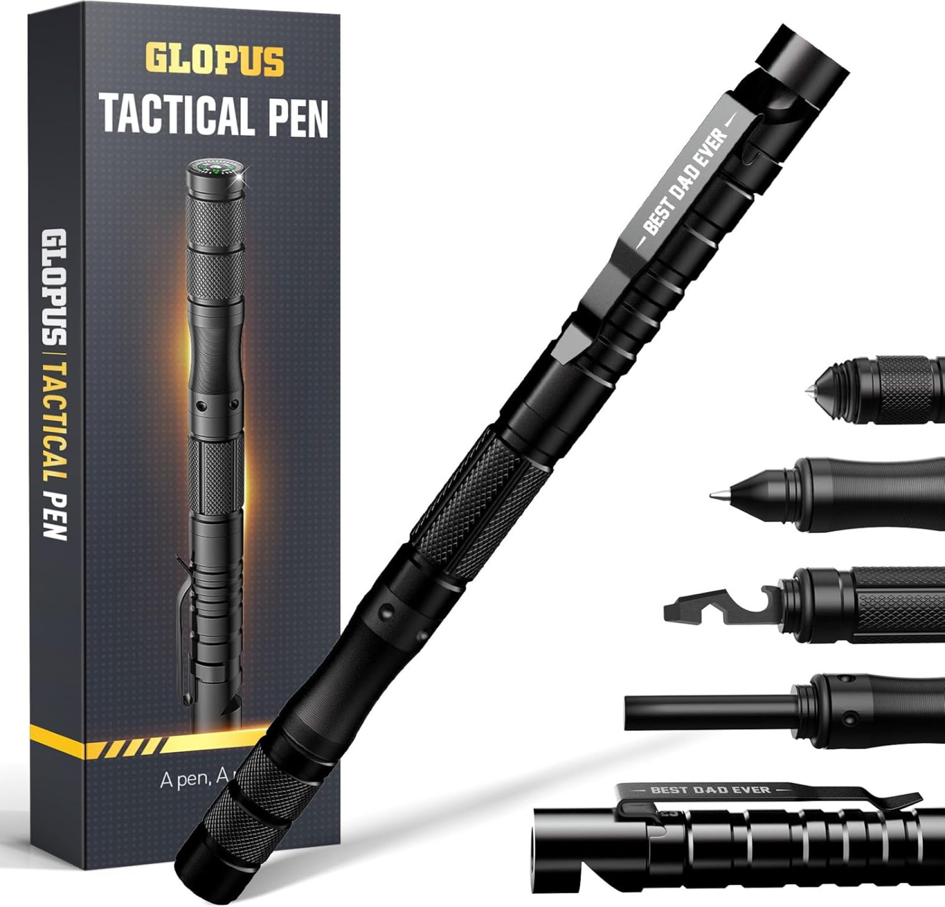 Father’s Day Gifts from Daughter/Wife, Tactical Pen Gifts for Men, Multitool Pen, Dad Gifts for Fathers Day, Cool Gadgets for Men, Tactical Survival Gear for Camping and Hiking Father’s Day Gifts from Daughter/Wife, Tactical Pen Gifts for Men, Multitool Pen, Dad Gifts for Fathers Day, Cool Gadgets for Men, Tactical Survival Gear for Camping and Hiking