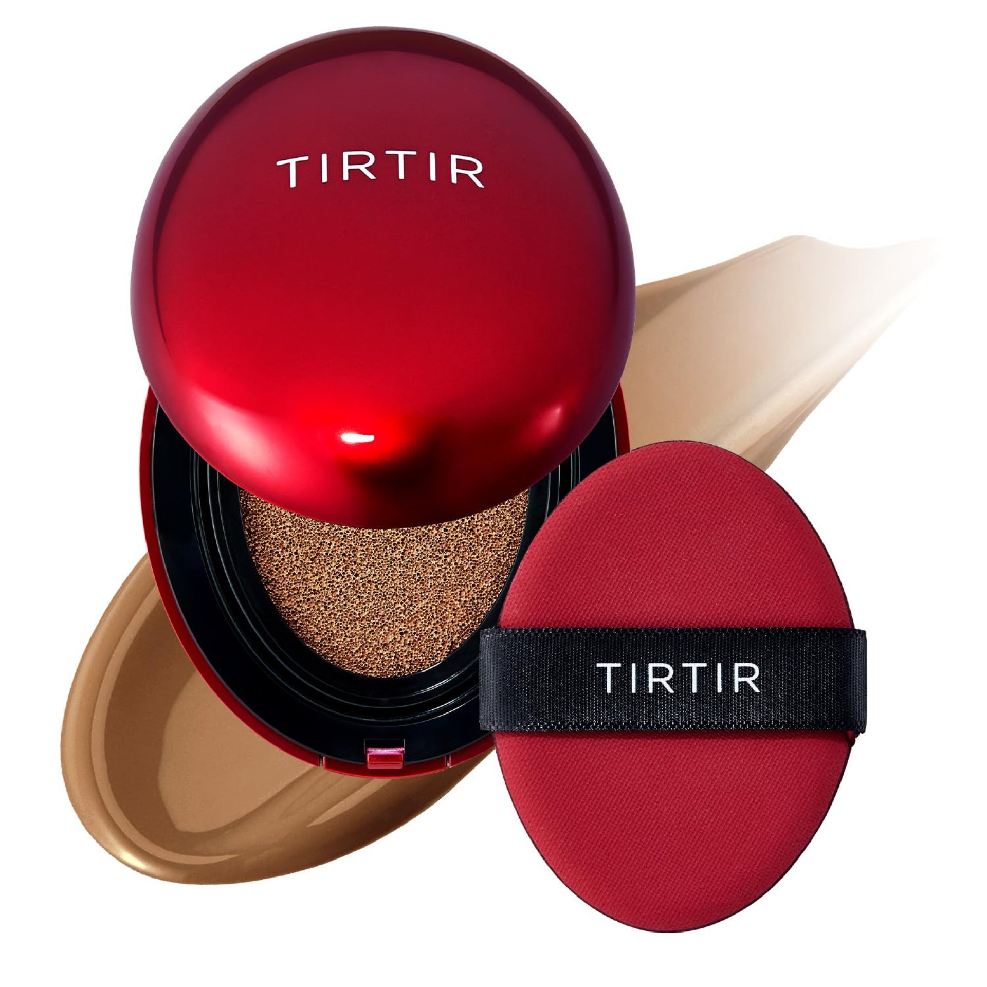 TIRTIR Mask Fit Red Cushion Foundation | Full coverage, Weightless, Skin fit, Satin Glow Finish, Korean Makeup Cushion Foundation (#43N Deep Cocoa, 0.63 Fl Oz) TIRTIR Mask Fit Red Cushion Foundation | Full coverage, Weightless, Skin fit, Satin Glow Finish, Korean Makeup Cushion Foundation (#43N Deep Cocoa, 0.63 Fl Oz)
