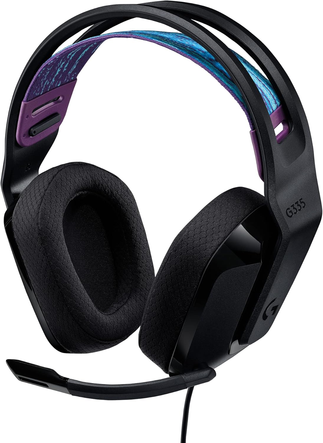 Logitech G335 Wired Gaming Headset, with Flip to Mute Microphone, 3.5mm Audio Jack, Memory Foam Earpads, Lightweight, Compatible with PC, PlayStation, Xbox, Nintendo Switch – Black Logitech G335 Wired Gaming Headset, with Flip to Mute Microphone, 3.5mm Audio Jack, Memory Foam Earpads, Lightweight, Compatible with PC, PlayStation, Xbox, Nintendo Switch – Black