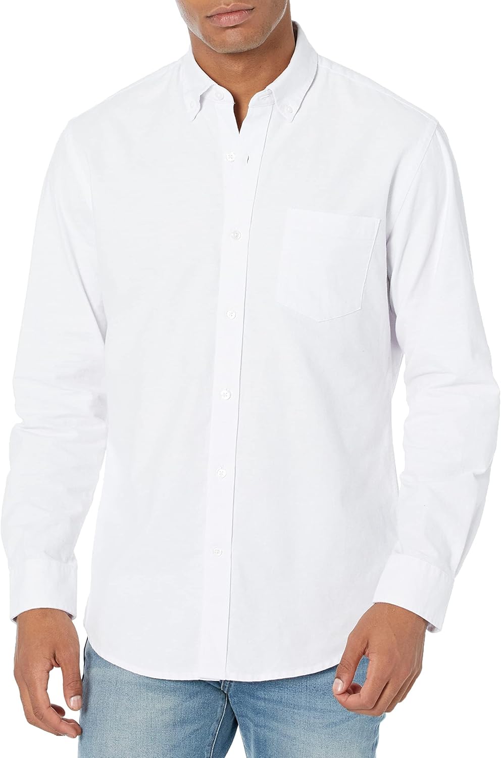 Amazon Essentials Men’s Long Sleeve Shirts Casual – Regular-Fit Pocket Oxford Amazon Essentials Men’s Long Sleeve Shirts Casual – Regular-Fit Pocket Oxford