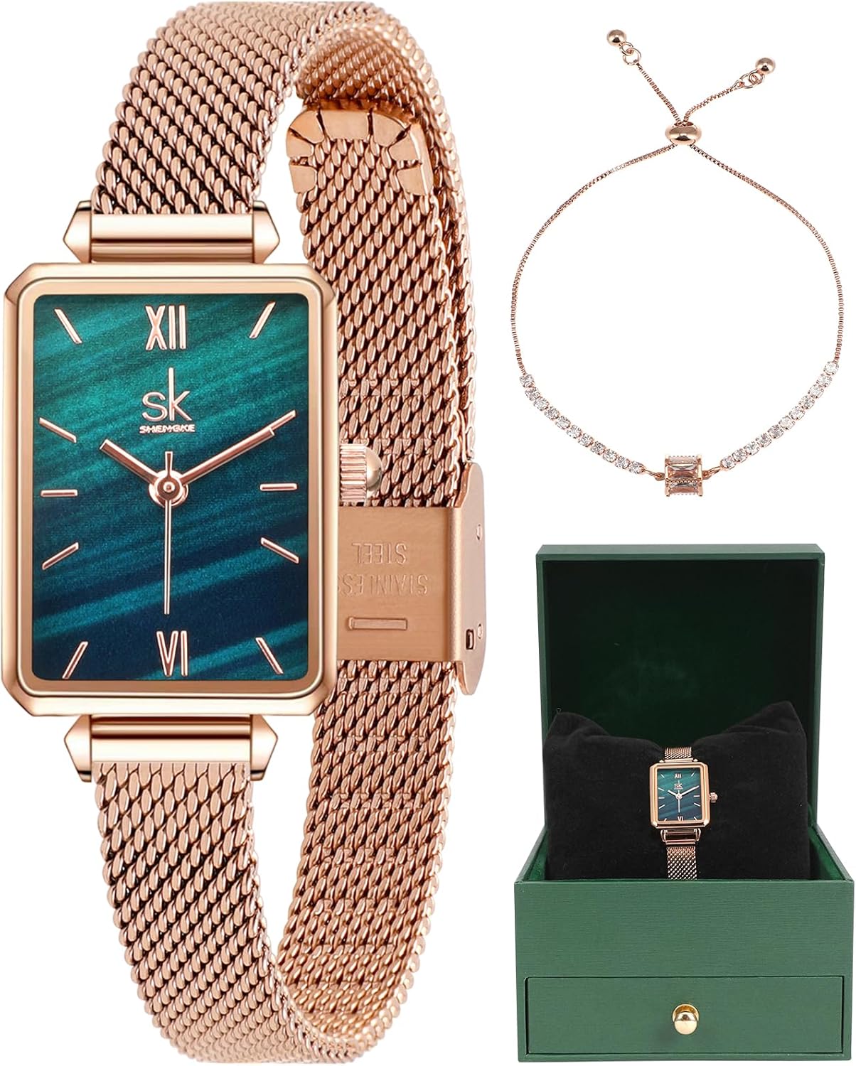 Women’s Leather Classic Vintage Retro Watch for Small Wrists, Simple Stylish,Waterproof Watches,Roman Dial, Reloj para Mujer Women’s Leather Classic Vintage Retro Watch for Small Wrists, Simple Stylish,Waterproof Watches,Roman Dial, Reloj para Mujer