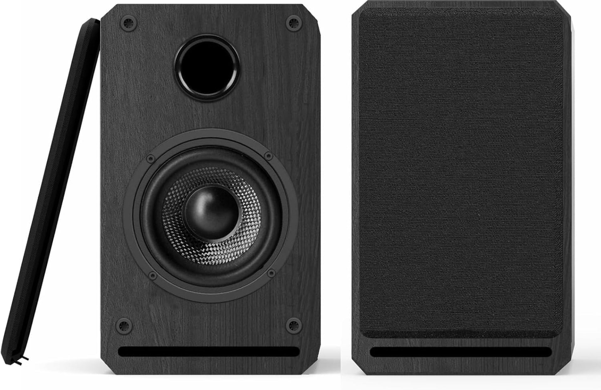 LONPOO Plug-N-Play Computer Speaker for Desktop and PC, 30W RMS Active Bookshelf Speaker with 3-Inch Full Range Speaker,Support Bluetooth 5.3, USB Playback,Aux-in and 3.5mm Earphone Port,Sliver LONPOO Plug-N-Play Computer Speaker for Desktop and PC, 30W RMS Active Bookshelf Speaker with 3-Inch Full Range Speaker,Support Bluetooth 5.3, USB Playback,Aux-in and 3.5mm Earphone Port,Sliver