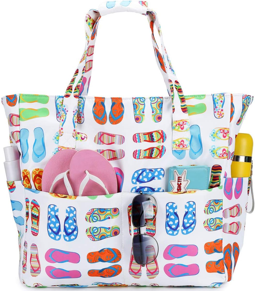 Waterproof Beach Tote Pool Bags for Women Ladies Extra Large Gym Tote Carry On Bag With Wet Compartment for Weekender Travel Waterproof Beach Tote Pool Bags for Women Ladies Extra Large Gym Tote Carry On Bag With Wet Compartment for Weekender Travel