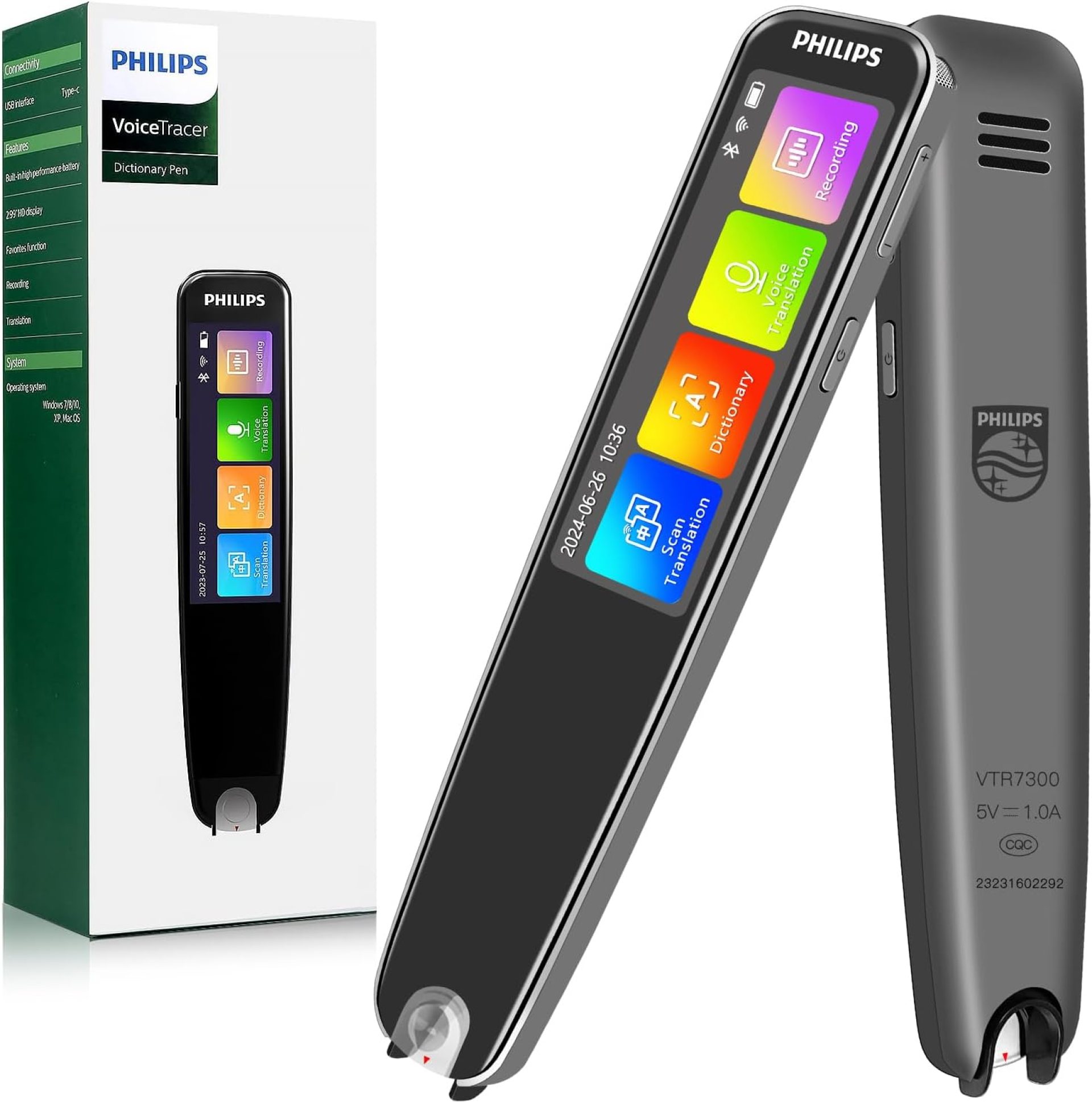 Translator Pen, Reading Pen for Dyslexia, Scan Reader Pen, Text Reader Device to Speech, OCR Digital Scanner, Wireless Language Translator Dictionary Portable Pen for Business Traveler Students Adults Translator Pen, Reading Pen for Dyslexia, Scan Reader Pen, Text Reader Device to Speech, OCR Digital Scanner, Wireless Language Translator Dictionary Portable Pen for Business Traveler Students Adults