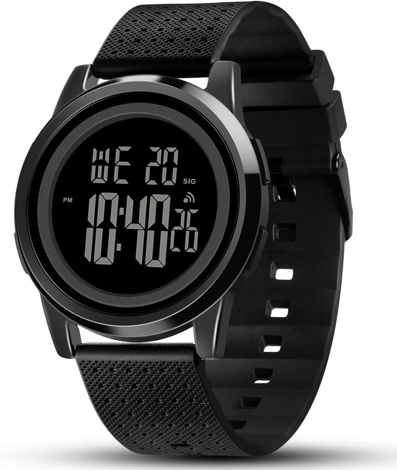 Mens Watch Ultra-Thin Digital Sports Watch Waterproof Stainless Steel Fashion Wrist Watch for Men Women Mens Watch Ultra-Thin Digital Sports Watch Waterproof Stainless Steel Fashion Wrist Watch for Men Women