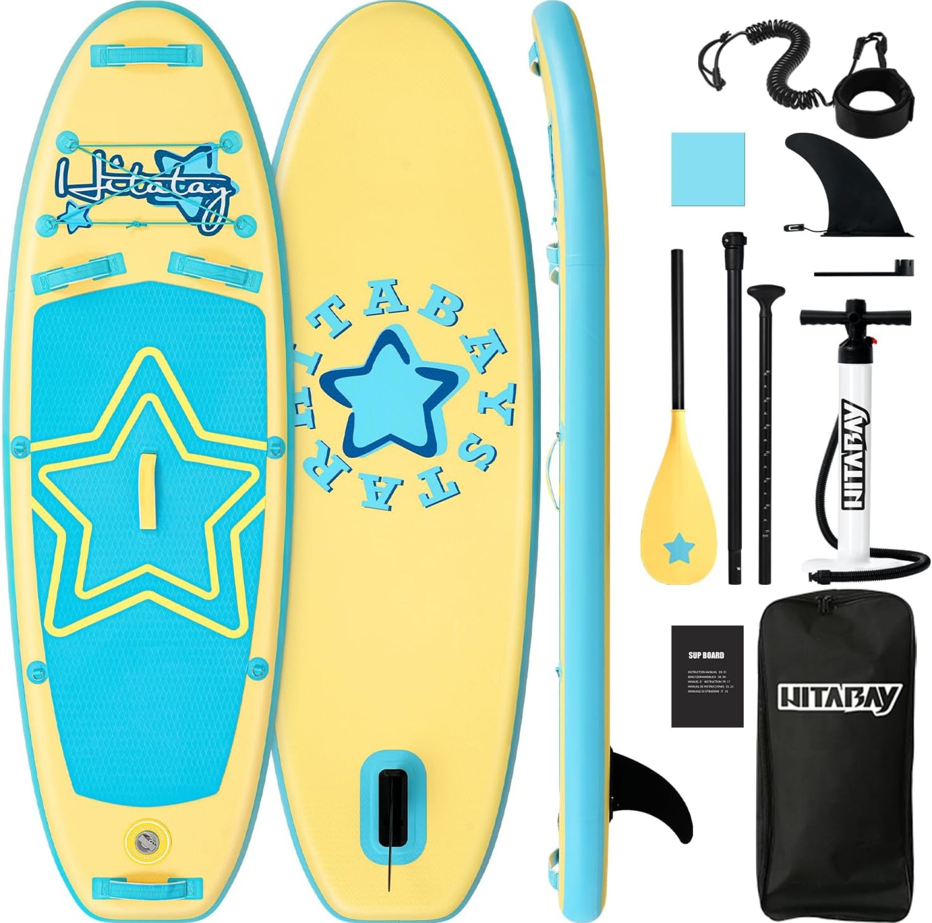 Kids Paddle Board with SUP Accessories, Child Paddle Board Durable, Lightweight, Stable Design, Wide Non-Slip Deck, 7.6ft 8ft 9.6ft Inflatable Paddle Boards for Kids & Youth Kids Paddle Board with SUP Accessories, Child Paddle Board Durable, Lightweight, Stable Design, Wide Non-Slip Deck, 7.6ft 8ft 9.6ft Inflatable Paddle Boards for Kids & Youth