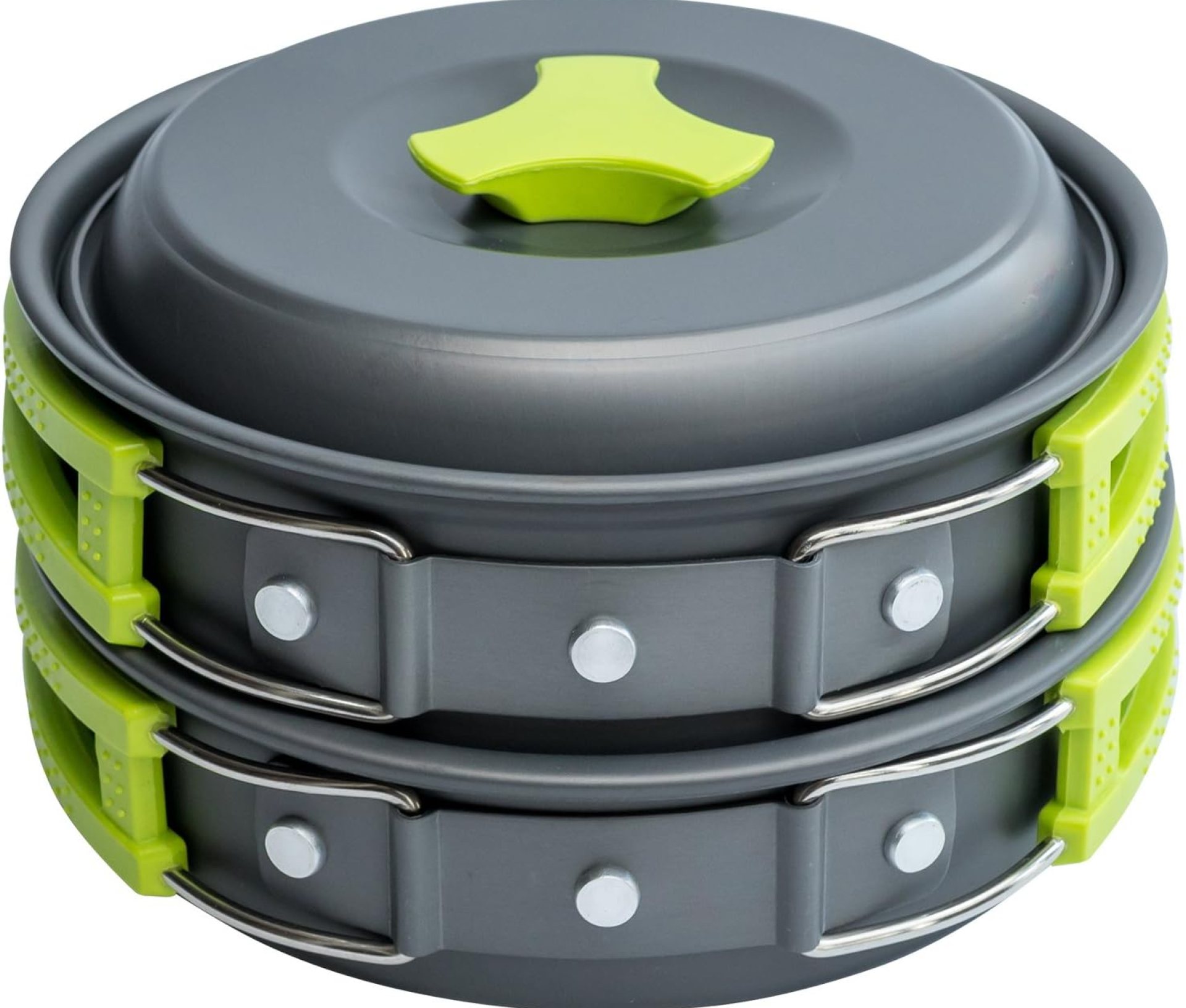 MalloMe Camping Cookware Mess Kit for Backpacking Gear – Camping Cooking Set – Camping Pots and Pans Set – Backpacking Stove/Portable Stove Compatible – Camp Kitchen Equipment Accessories Pot MalloMe Camping Cookware Mess Kit for Backpacking Gear – Camping Cooking Set – Camping Pots and Pans Set – Backpacking Stove/Portable Stove Compatible – Camp Kitchen Equipment Accessories Pot