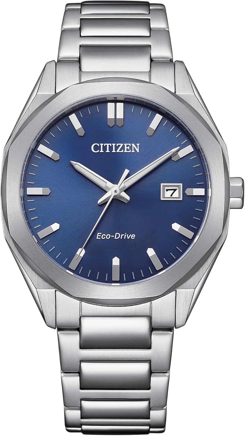 Citizen Men’s Eco-Drive Classic Eco, Silver-Tone Stainless Steel Bracelet Watch, 3 Hand, Date (Model: BM7620-83L) Citizen Men’s Eco-Drive Classic Eco, Silver-Tone Stainless Steel Bracelet Watch, 3 Hand, Date (Model: BM7620-83L)