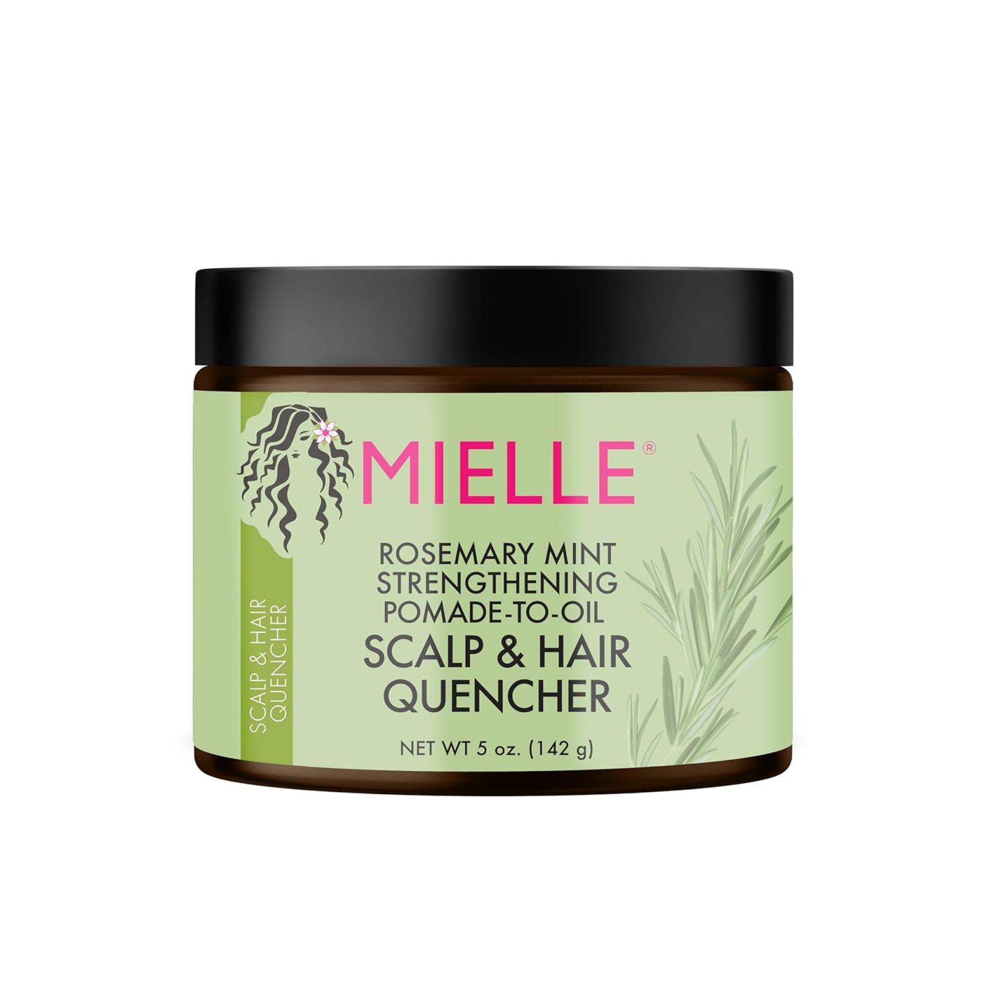 Mielle Organics Rosemary Mint Strengthening Pomade-To-Oil Scalp & Hair Quencher, Nourishes, Conditions & Add Shine, 5 Ounces Mielle Organics Rosemary Mint Strengthening Pomade-To-Oil Scalp & Hair Quencher, Nourishes, Conditions & Add Shine, 5 Ounces