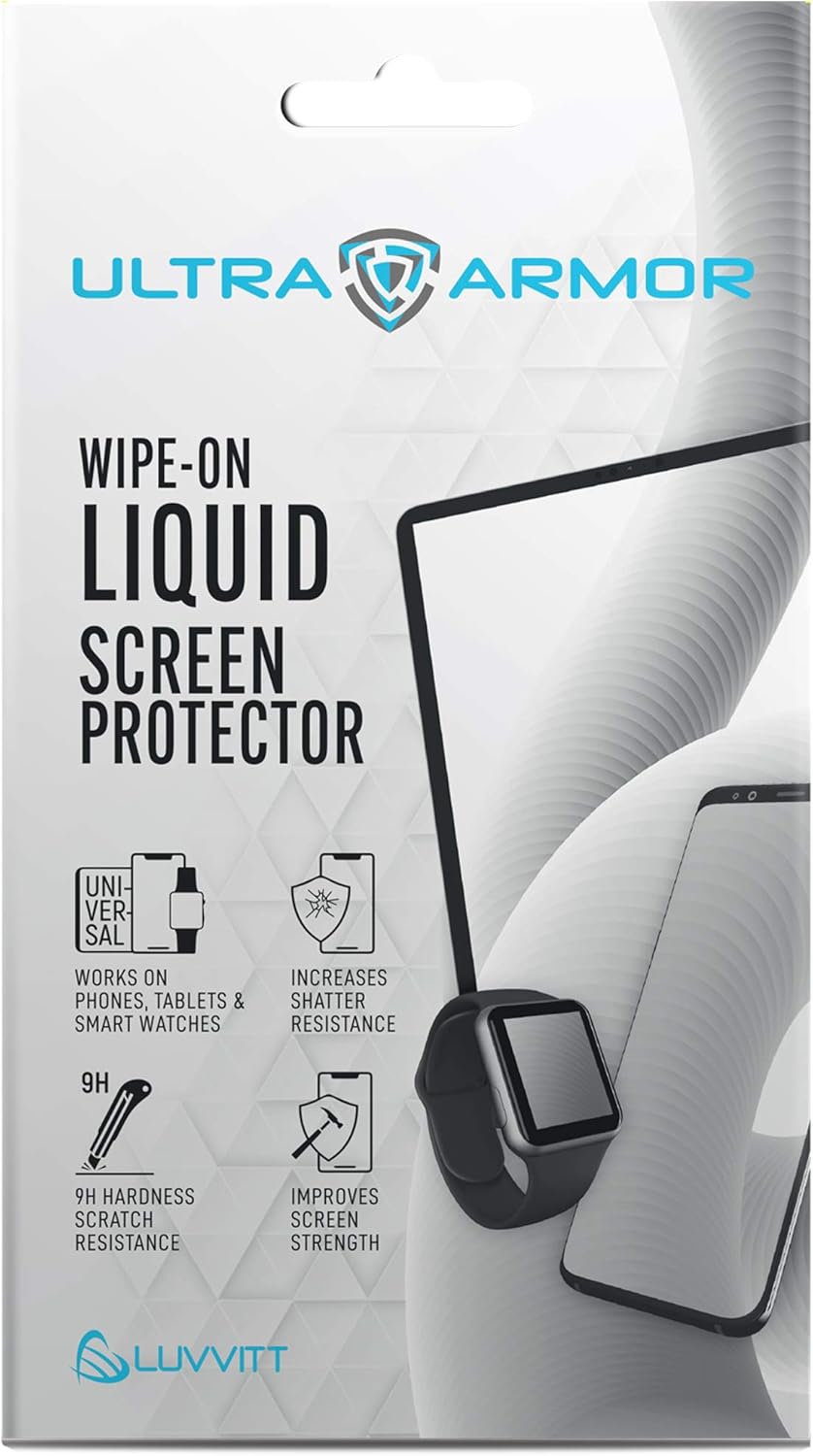 Liquid Glass Screen Protector for All Smartphones Tablets and Watches Wipe On Nano Protection – Universal Liquid Glass Screen Protector for All Smartphones Tablets and Watches Wipe On Nano Protection – Universal