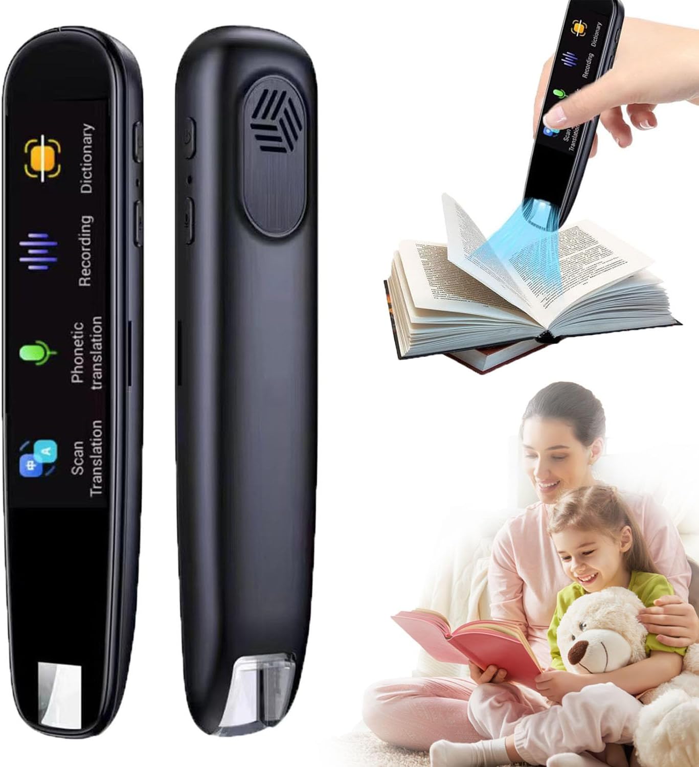 LingoPen, Regal Maison Travel Translator Pen,Translator Pen 2024,Traductor De Voz Instantaneo 2024,Omewan Translator Pen,Traductor De Ingles Español,Language Translation Scanning Reading Pen (Black) LingoPen, Regal Maison Travel Translator Pen,Translator Pen 2024,Traductor De Voz Instantaneo 2024,Omewan Translator Pen,Traductor De Ingles Español,Language Translation Scanning Reading Pen (Black)