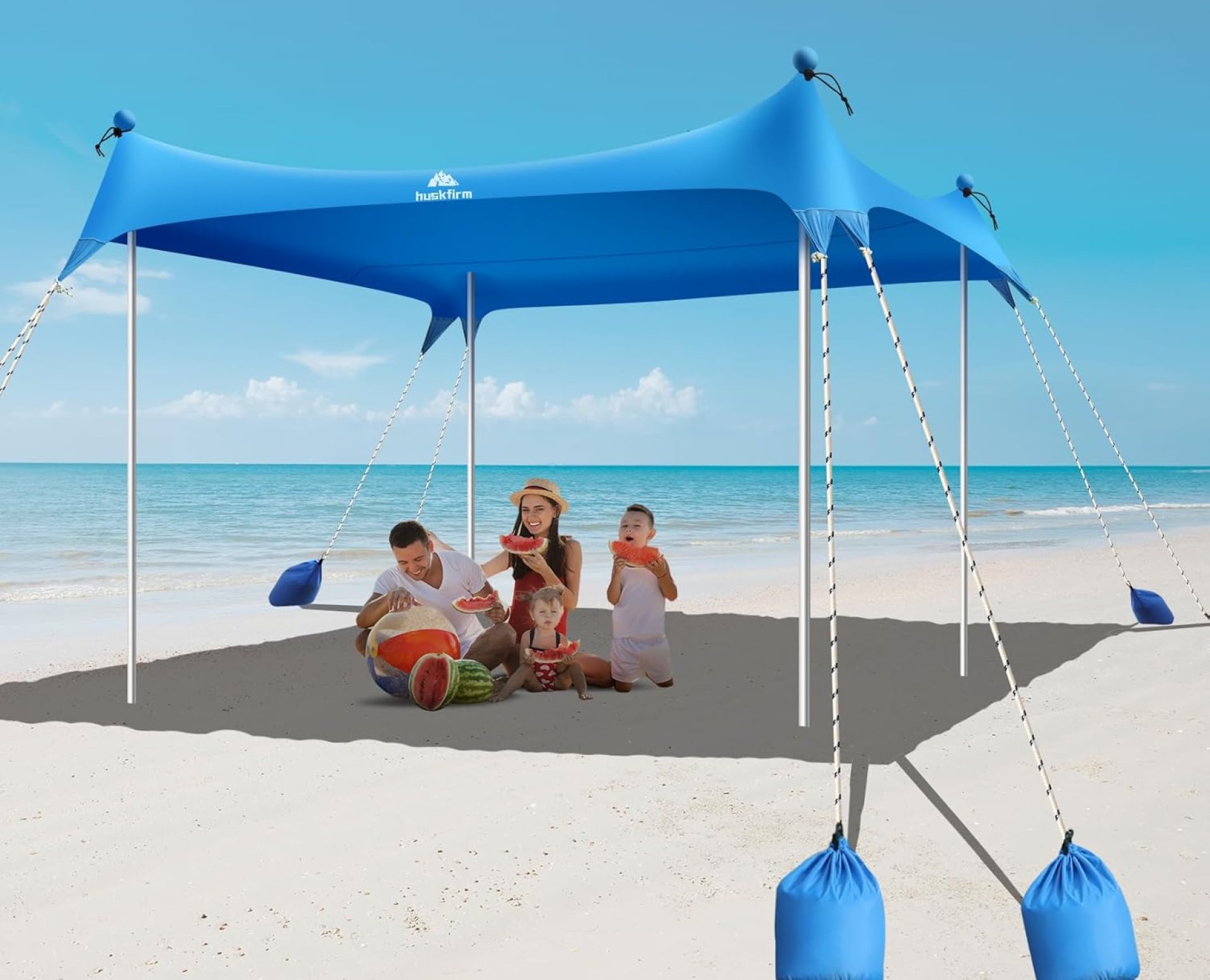 Beach Canopy Tent Sun Shade UPF50+ Portable Beach Tent 10×10 FT Beach Tent Sun Shade with 8 Sandbags 4 Aluminum Poles Carrying Bag & Sand Shovel Canopy Tent for Beach Camping Fishing Picnics Beach Canopy Tent Sun Shade UPF50+ Portable Beach Tent 10×10 FT Beach Tent Sun Shade with 8 Sandbags 4 Aluminum Poles Carrying Bag & Sand Shovel Canopy Tent for Beach Camping Fishing Picnics