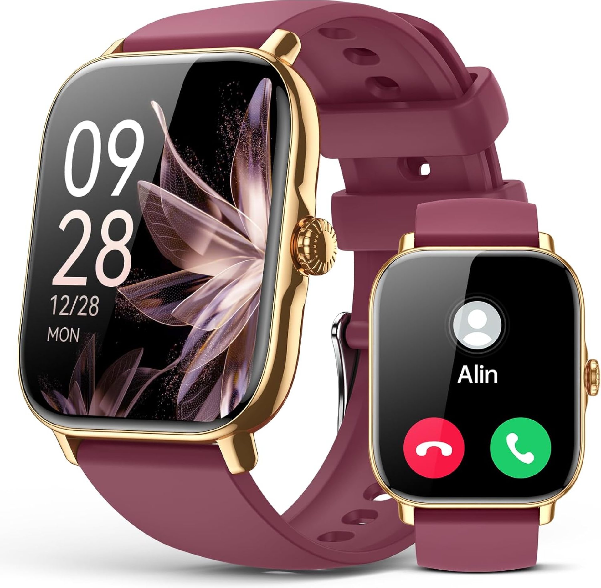 Smart Watch for Women Men- Answer/Make Call, 2025 1.91” IP68 Waterproof Fitness Step Sleep Tracker Watch with Heart Rate Monitor Activity Counter Smartwatch for Andriod iPhone iOS Samsung Compatible Smart Watch for Women Men- Answer/Make Call, 2025 1.91” IP68 Waterproof Fitness Step Sleep Tracker Watch with Heart Rate Monitor Activity Counter Smartwatch for Andriod iPhone iOS Samsung Compatible