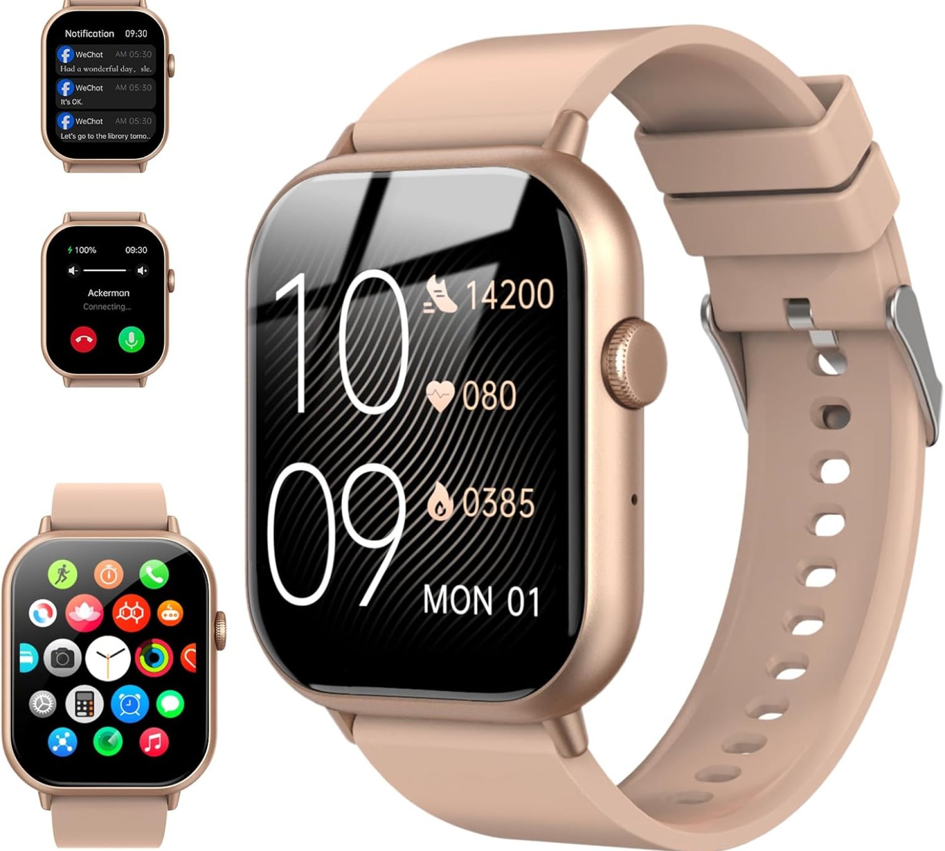 Smart Watches for Men Women, 2.01″ Fitness Watch with 9 Health Functions (Sleep Monitor/Heart Rate/Spo2/etc), Fitness Tracker with 100+ Sport Mode, Smartwatch Compatible iPhone Android Phones Smart Watches for Men Women, 2.01″ Fitness Watch with 9 Health Functions (Sleep Monitor/Heart Rate/Spo2/etc), Fitness Tracker with 100+ Sport Mode, Smartwatch Compatible iPhone Android Phones