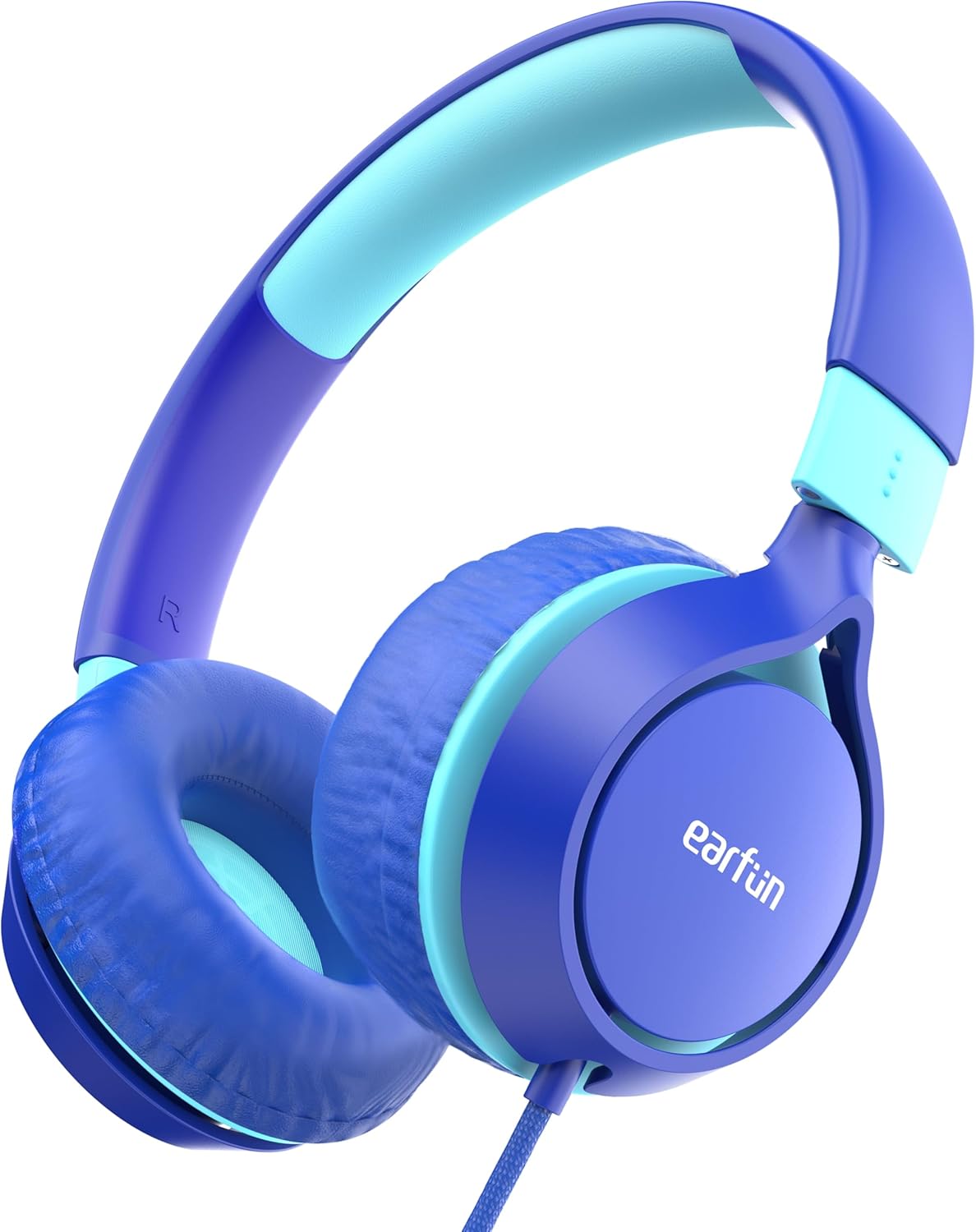 EarFun S1 Kids Headphones, Foldable Wired Headphones for Kids, 85dB Volume Limit, Stereo Sound, Adjustable Headband, Portable Lightweight On-Ear Headphone for School/Travel/Boys/Girls/PC/Tablet EarFun S1 Kids Headphones, Foldable Wired Headphones for Kids, 85dB Volume Limit, Stereo Sound, Adjustable Headband, Portable Lightweight On-Ear Headphone for School/Travel/Boys/Girls/PC/Tablet