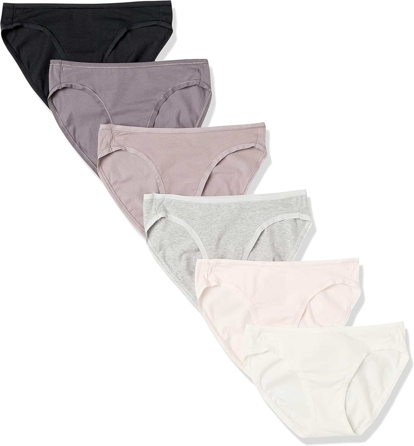 Amazon Essentials Women’s Cotton Bikini Brief Underwear (Available in Plus Size), Multipacks Amazon Essentials Women’s Cotton Bikini Brief Underwear (Available in Plus Size), Multipacks