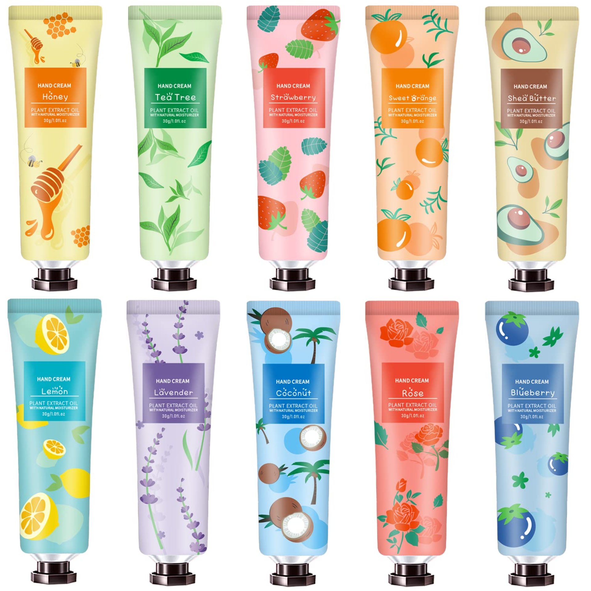 10 Pack Hand Cream for Dry Cracked Hands,Easter Basket Stuffers,Gifts for Women,Girls,Mothers Day Gifts,Teacher Appreciation Gifts,Natural Plant Fragrance Mini Hand Lotion Moisturizing Hand Care Cream 10 Pack Hand Cream for Dry Cracked Hands,Easter Basket Stuffers,Gifts for Women,Girls,Mothers Day Gifts,Teacher Appreciation Gifts,Natural Plant Fragrance Mini Hand Lotion Moisturizing Hand Care Cream