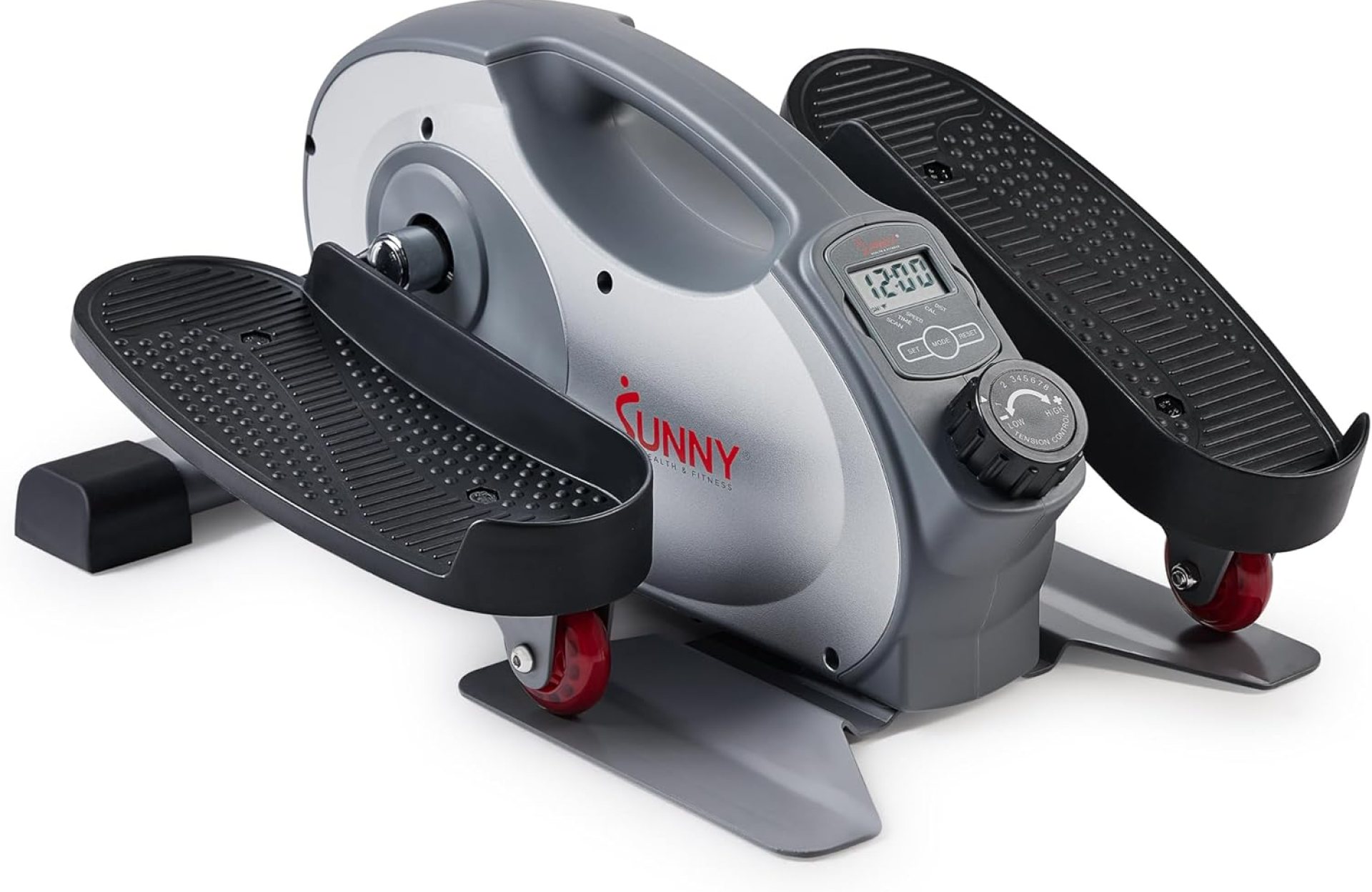 Sunny Health & Fitness Sitting Under Desk Elliptical Exerciser, Portable Pedal Training Machine for Senior Exercise, Peddler for Home Workout, Optional Free SunnyFit App, Magnetic, Motorized & In Pink Sunny Health & Fitness Sitting Under Desk Elliptical Exerciser, Portable Pedal Training Machine for Senior Exercise, Peddler for Home Workout, Optional Free SunnyFit App, Magnetic, Motorized & In Pink