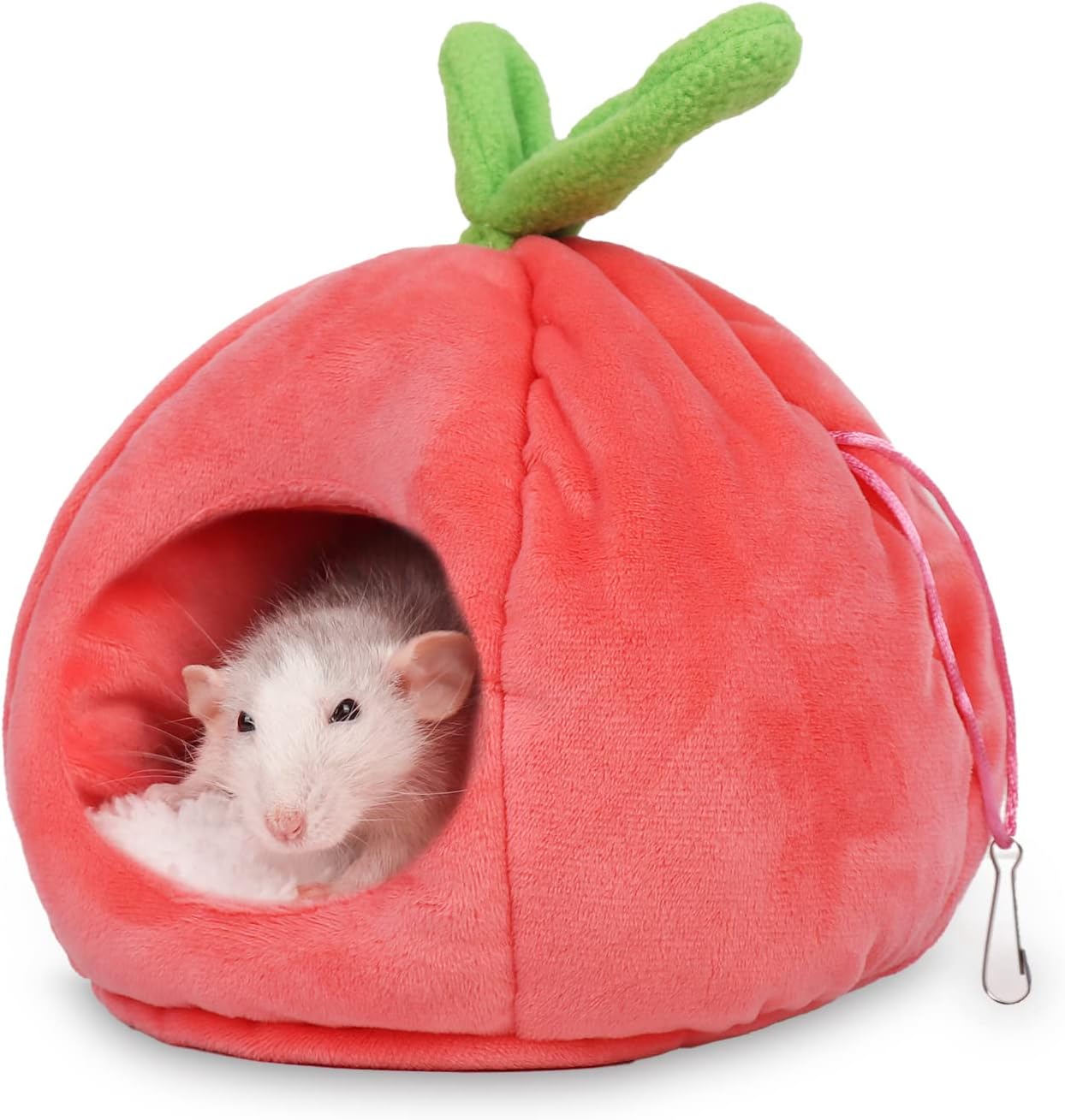 Pet Hideout House – Rat Beds, Small Animal Washable Cage Accessories – Hamster, Syrian Hideout, Sugar Glider Hammock for Dwarf Hamsters, Squirrel, Chipmunks – Pink Pet Hideout House – Rat Beds, Small Animal Washable Cage Accessories – Hamster, Syrian Hideout, Sugar Glider Hammock for Dwarf Hamsters, Squirrel, Chipmunks – Pink