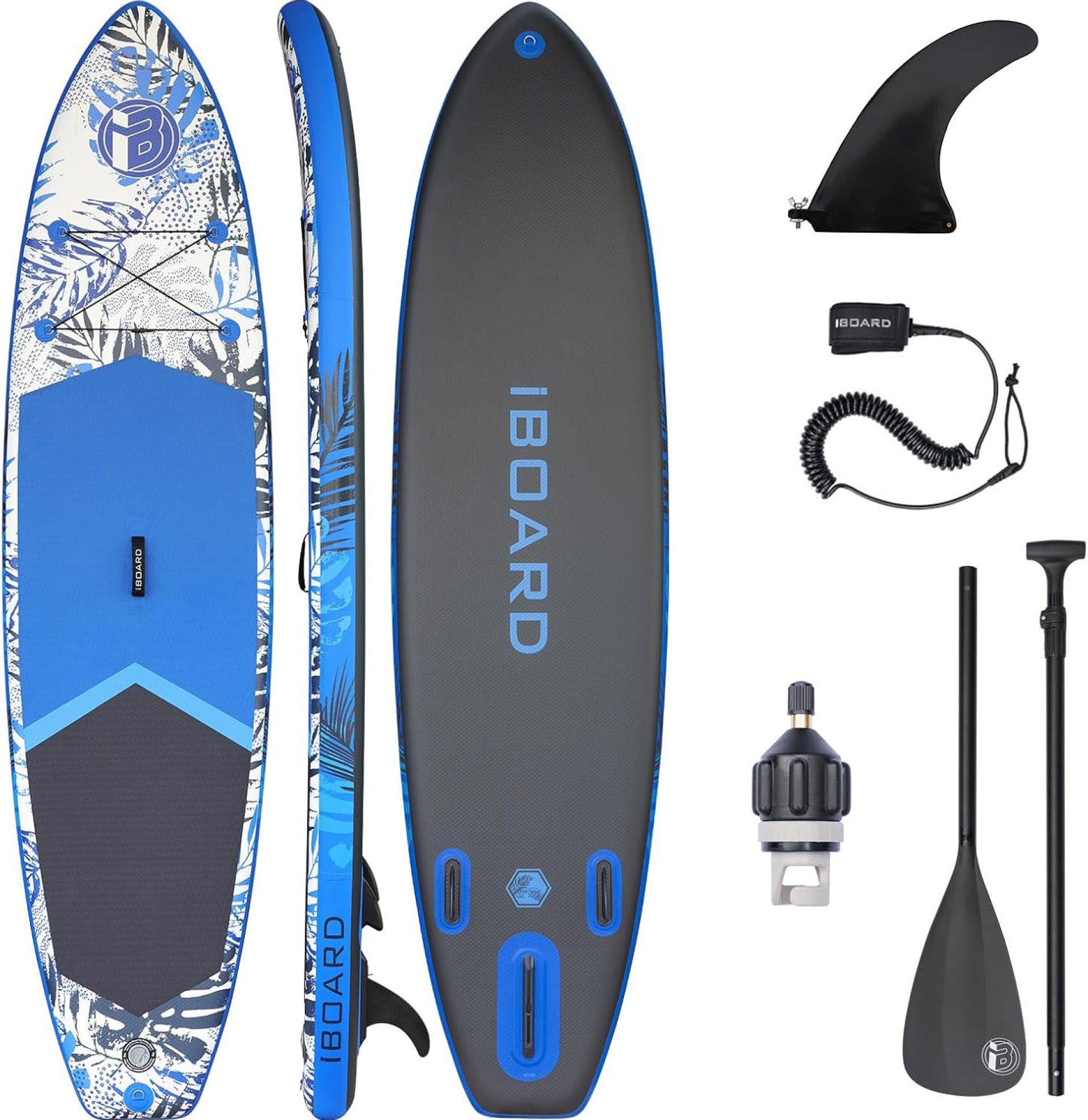 Inflatable Paddle Board 11′×32″×6″ Premium Stand Up Paddle Board with Accessories | Wide and Stable High Load SUP Paddleboard for Adults & Youth| Explore Fishing Yoga Inflatable Paddle Board 11′×32″×6″ Premium Stand Up Paddle Board with Accessories | Wide and Stable High Load SUP Paddleboard for Adults & Youth| Explore Fishing Yoga