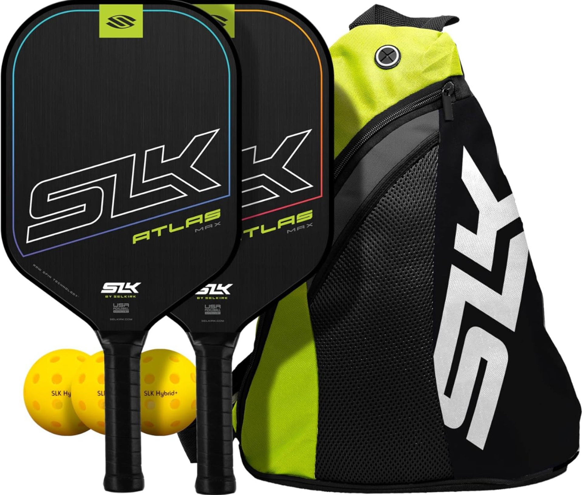 Selkirk Sport Pickleball Paddles Set of 2 | Designed in The USA | Choose The SLK Neo Graphite, SLK Neo Fiberglass Pickleball Set or SLK Atlas Pickleball Bundle Selkirk Sport Pickleball Paddles Set of 2 | Designed in The USA | Choose The SLK Neo Graphite, SLK Neo Fiberglass Pickleball Set or SLK Atlas Pickleball Bundle