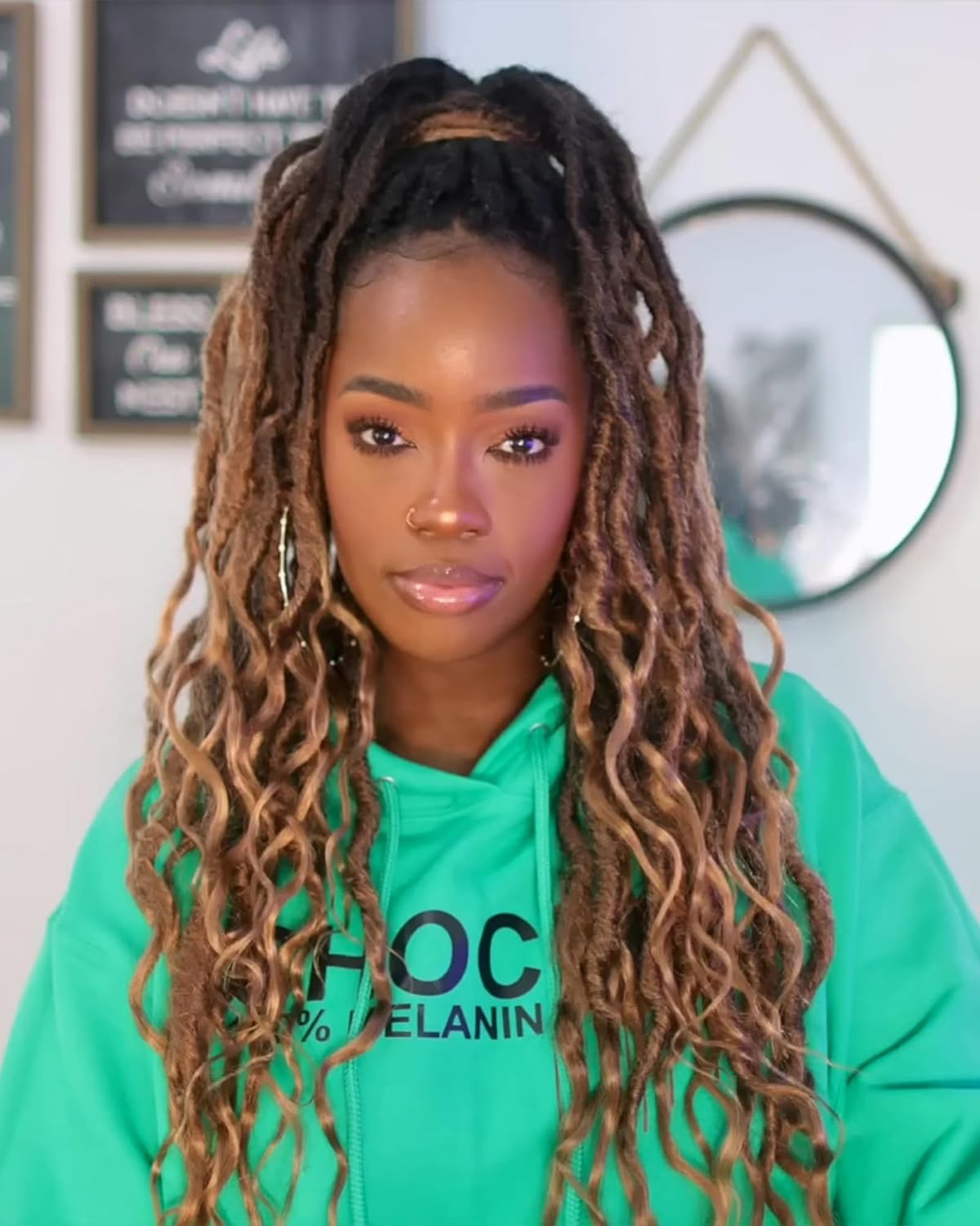 Goddess Locs Crochet Hair-24 Inches 6 Packs Ombre Blonde to Brown, Soft Pre looped Wavy Dreadlocks with Curly Ends Crochet Hair Extensions for Woman(24″-6 Packs,OT1B/30/27) Goddess Locs Crochet Hair-24 Inches 6 Packs Ombre Blonde to Brown, Soft Pre looped Wavy Dreadlocks with Curly Ends Crochet Hair Extensions for Woman(24″-6 Packs,OT1B/30/27)