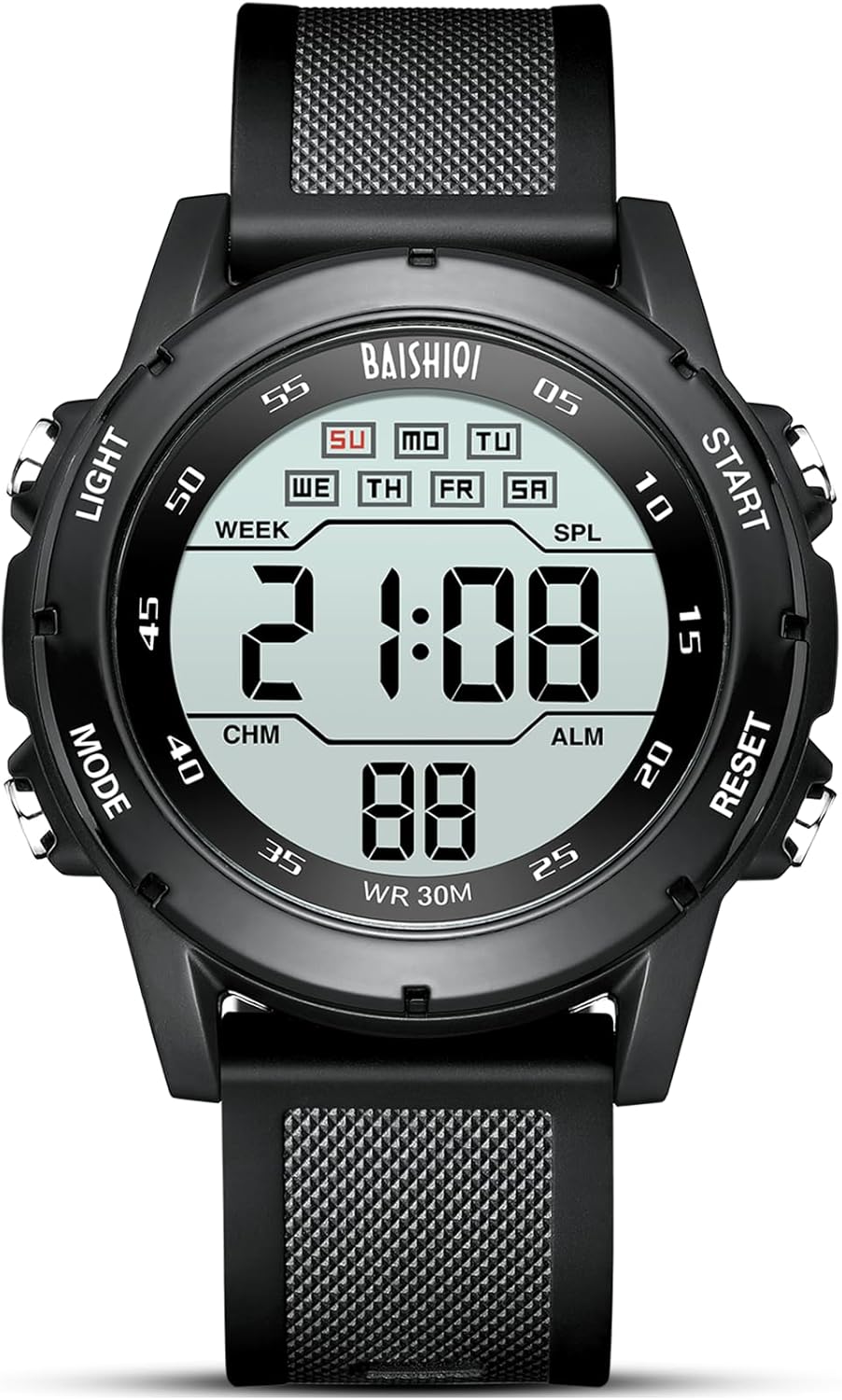 Mens Watches Digital Watches for Men Casual Sports Military Waterproof Wrist Watches Stopwatch Silicone Band with LED Backlight/Alarm/Timer/Date Mens Watches Digital Watches for Men Casual Sports Military Waterproof Wrist Watches Stopwatch Silicone Band with LED Backlight/Alarm/Timer/Date