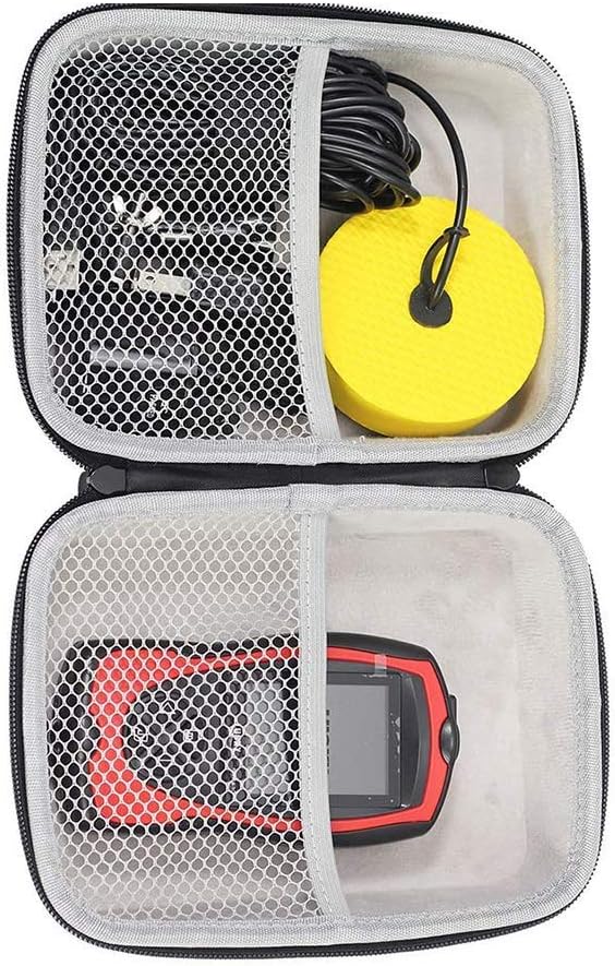 LUCKY Hard Travel Case for LUCKY/LUCKYLAKER Handheld Fish Finder Boat Sonar Fishing Finders Transducer Kayak Fish Finder Waterproof for Ice Fishing LUCKY Hard Travel Case for LUCKY/LUCKYLAKER Handheld Fish Finder Boat Sonar Fishing Finders Transducer Kayak Fish Finder Waterproof for Ice Fishing