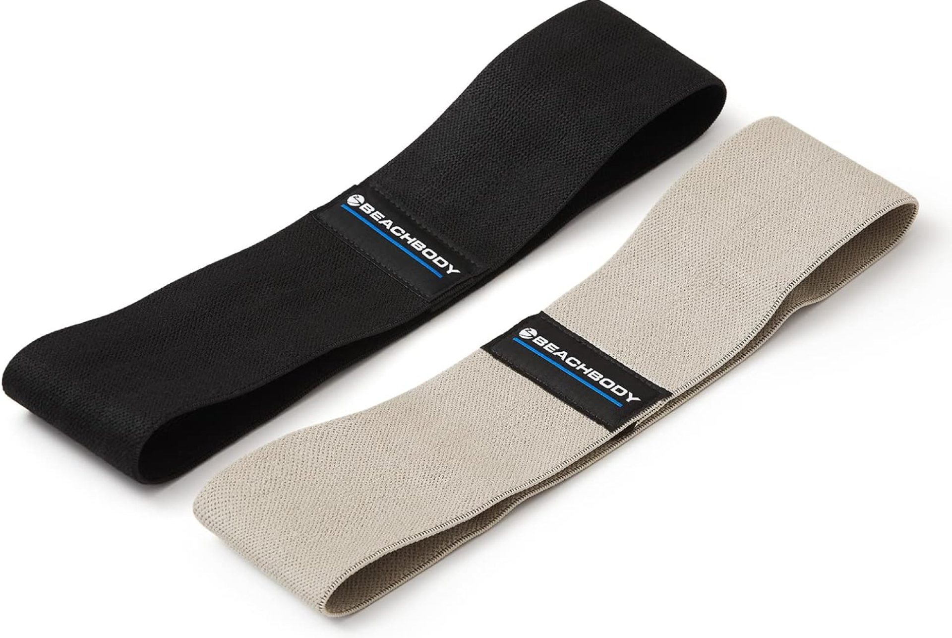 BODi Thick Resistance Bands, Home Gym Workout Equipment, Exercise Bands, Resistance Loops for Home Fitness, Yoga, Pilates, Stretching, Strength Training, Booty and Thigh Workouts, Set of 2 Black/Gray BODi Thick Resistance Bands, Home Gym Workout Equipment, Exercise Bands, Resistance Loops for Home Fitness, Yoga, Pilates, Stretching, Strength Training, Booty and Thigh Workouts, Set of 2 Black/Gray
