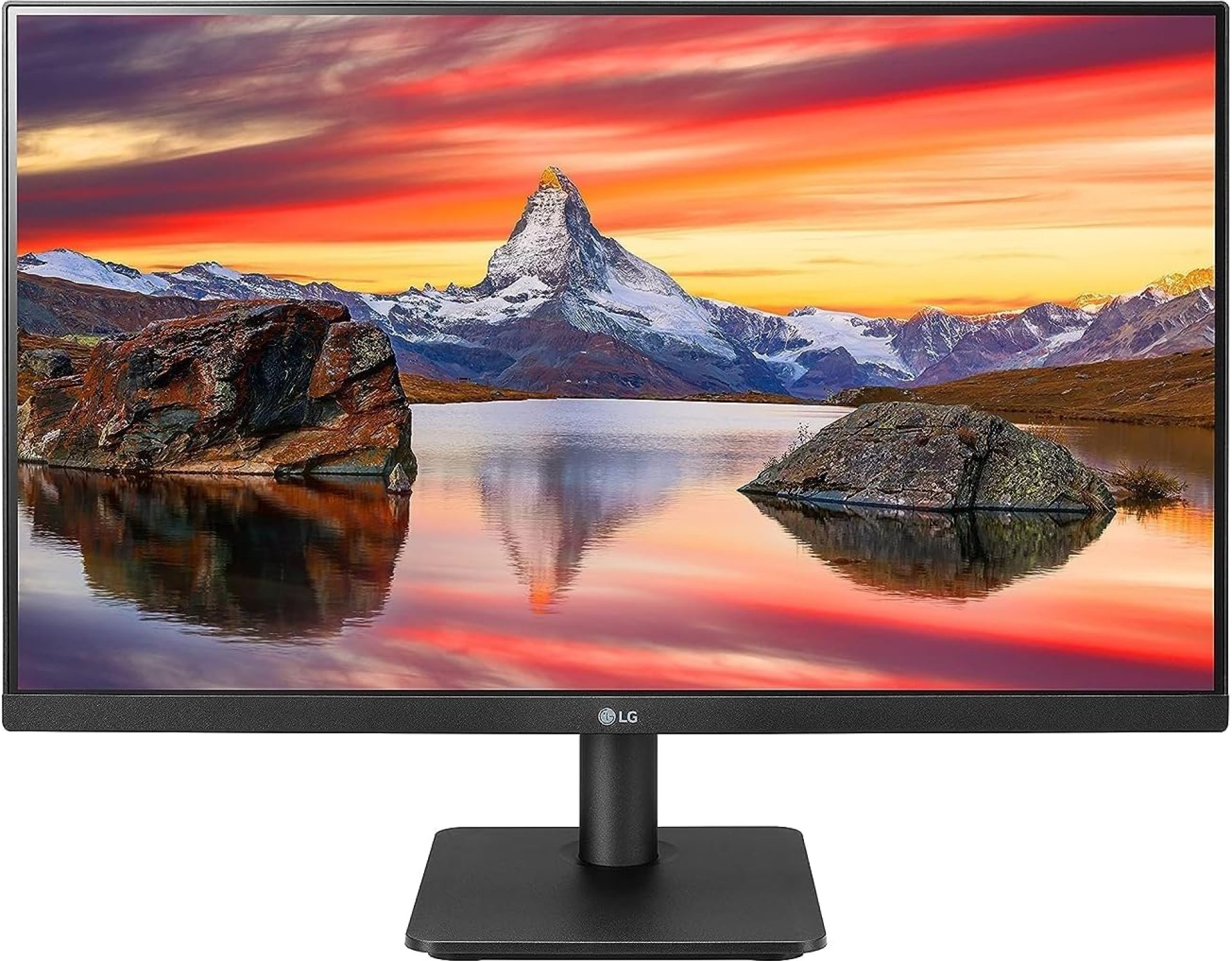 LG FHD (1920 x 1080) 24 Inch Computer Monitor, IPS, AMD FreeSync, 3-Side Borderless Design, 75Hz, 5ms, Reader Mode, Smart Energy Saving, OnScreen Control, HDMI, D-Sub, 24MP400-B, Black LG FHD (1920 x 1080) 24 Inch Computer Monitor, IPS, AMD FreeSync, 3-Side Borderless Design, 75Hz, 5ms, Reader Mode, Smart Energy Saving, OnScreen Control, HDMI, D-Sub, 24MP400-B, Black