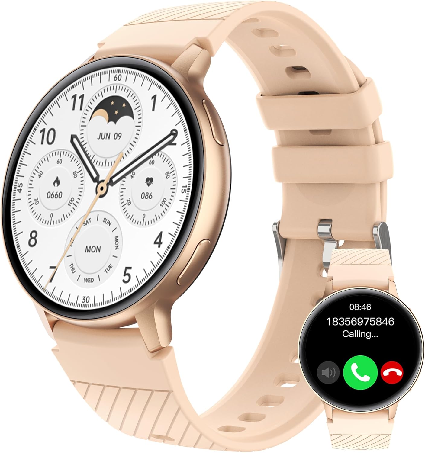 Smart Watch (Answer/Make Call), Smartwatch Fitness Tracker for Android and iOS Phones with Heart Rate Sleep Tracking, Multi Sport Modes, Blood Oxygen, Ai Voice Control,Fitness Watch for Women Men Smart Watch (Answer/Make Call), Smartwatch Fitness Tracker for Android and iOS Phones with Heart Rate Sleep Tracking, Multi Sport Modes, Blood Oxygen, Ai Voice Control,Fitness Watch for Women Men