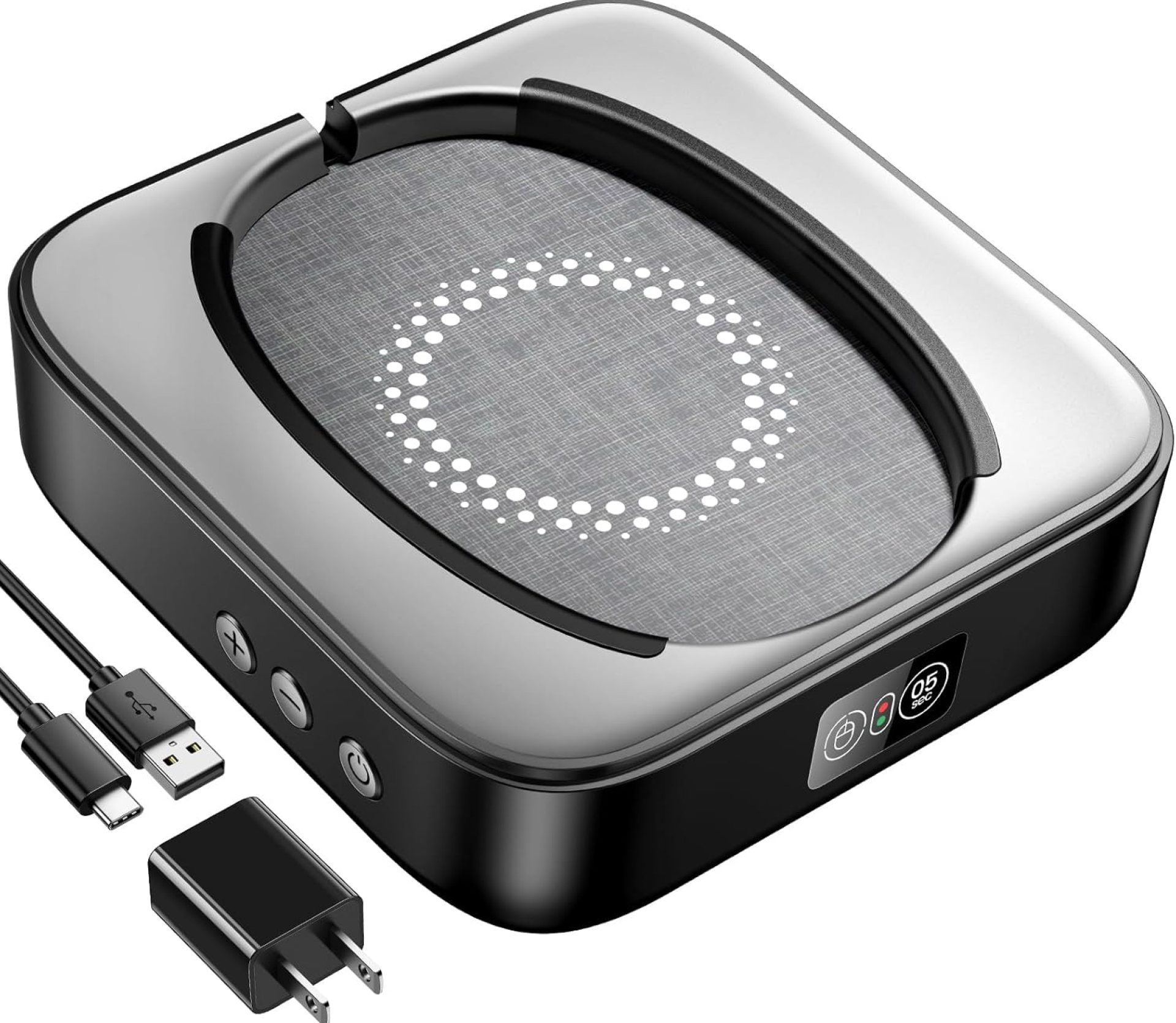 meatanty Mouse Jiggler with Adapter, Silent Undetectable Mouse Mover Device, Automatic Mechanical Wiggler Shaker Giggler, Adjustable Interval Timer, Keep Computer Laptop Active Office Work from Home meatanty Mouse Jiggler with Adapter, Silent Undetectable Mouse Mover Device, Automatic Mechanical Wiggler Shaker Giggler, Adjustable Interval Timer, Keep Computer Laptop Active Office Work from Home