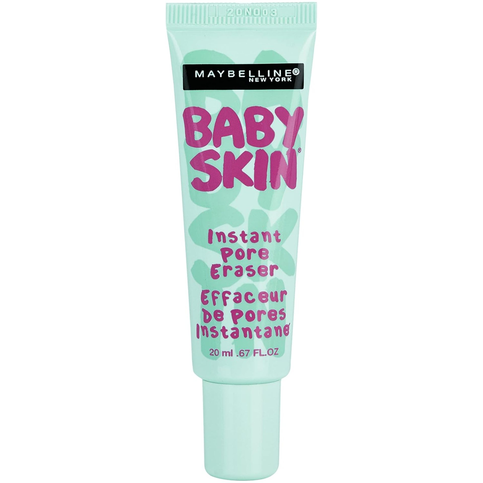 Maybelline Baby Skin Instant Pore Eraser Primer Makeup, Clear, 1 Count Maybelline Baby Skin Instant Pore Eraser Primer Makeup, Clear, 1 Count