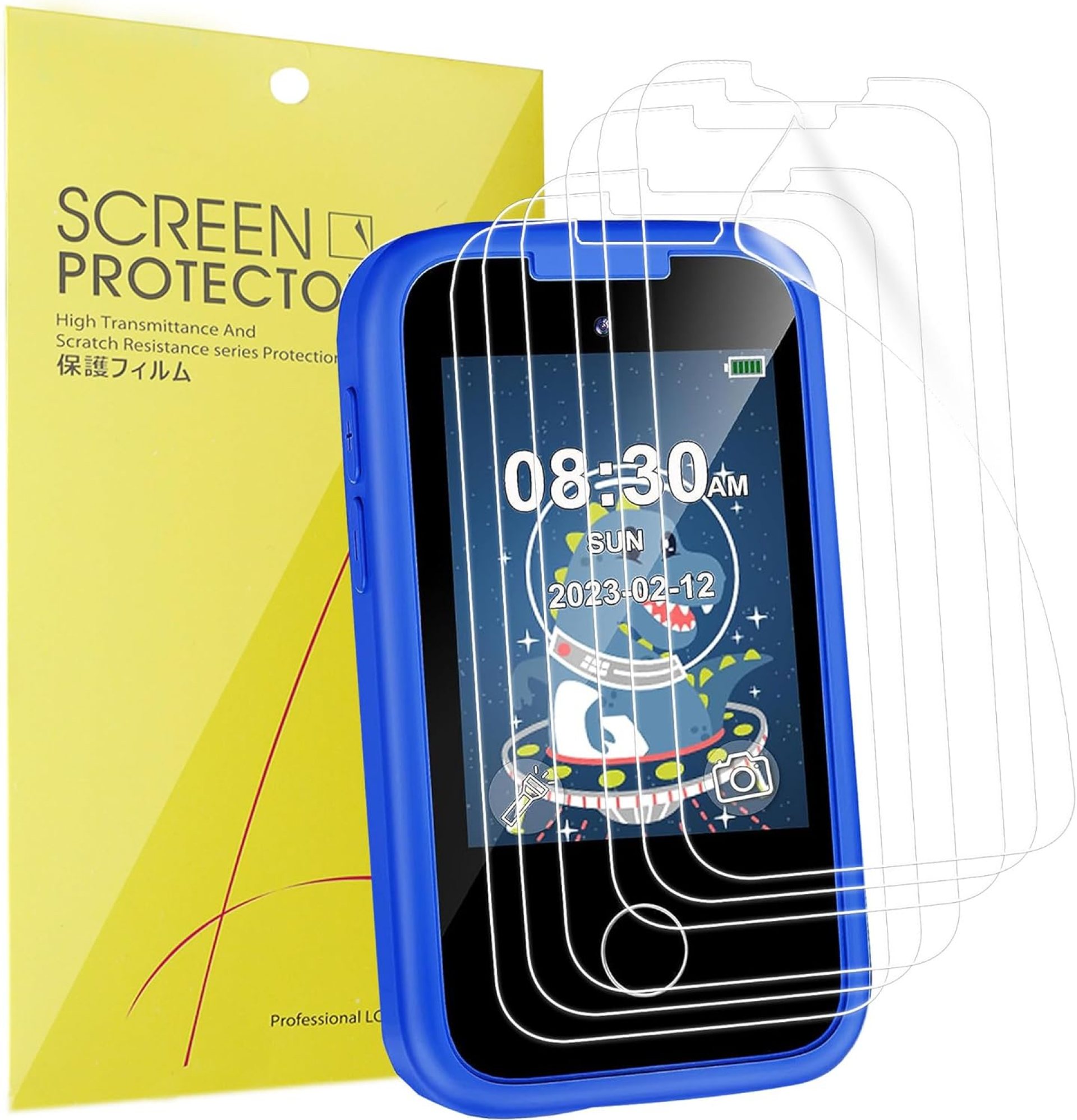 Compatible for Luoba, ASIUR, Nikuku, Joyjam, Vimorg PH05 2.8″ Touchscreen Kids Smart Phone Screen Protector, 6 Pack Full Coverage TPU Clear Film Compatible for Luoba, ASIUR, Nikuku, Joyjam, Vimorg PH05 2.8″ Touchscreen Kids Smart Phone Screen Protector, 6 Pack Full Coverage TPU Clear Film