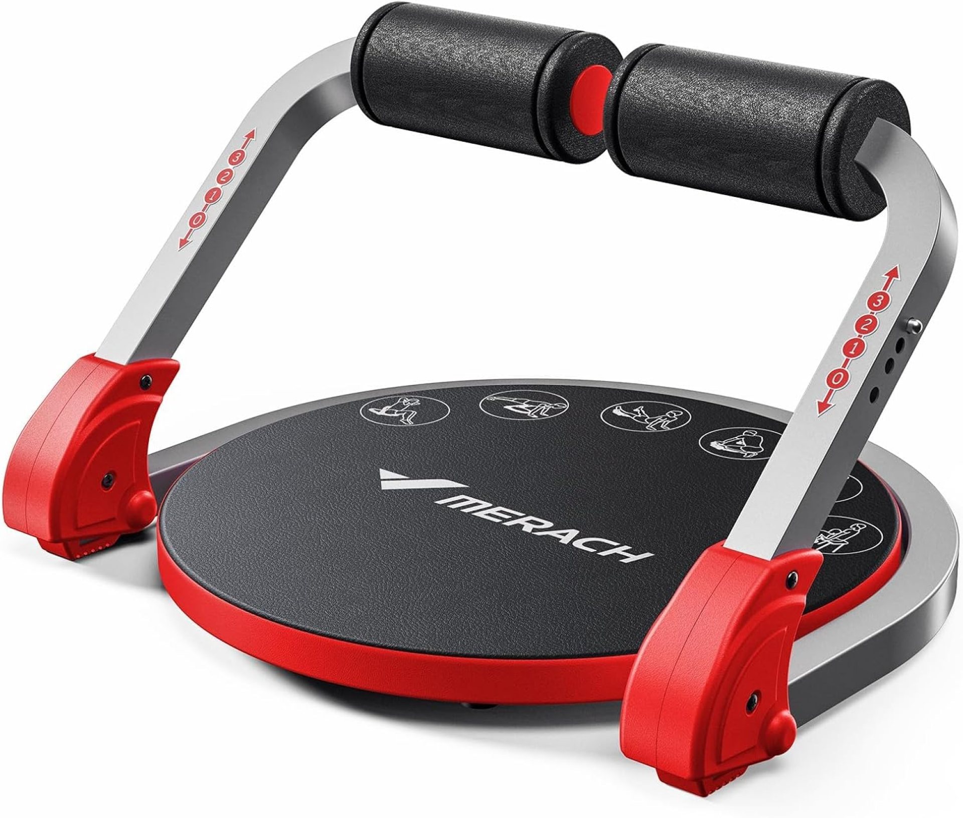 MERACH Ab Machine for Stomach Workout, Ab Crunch Machine with 3 Adjustable Resistance and Automatic Rebound, Sit Up Machine with 330 LBS Weight Capacity, Ab Workout Equipment for Home Exercise MERACH Ab Machine for Stomach Workout, Ab Crunch Machine with 3 Adjustable Resistance and Automatic Rebound, Sit Up Machine with 330 LBS Weight Capacity, Ab Workout Equipment for Home Exercise