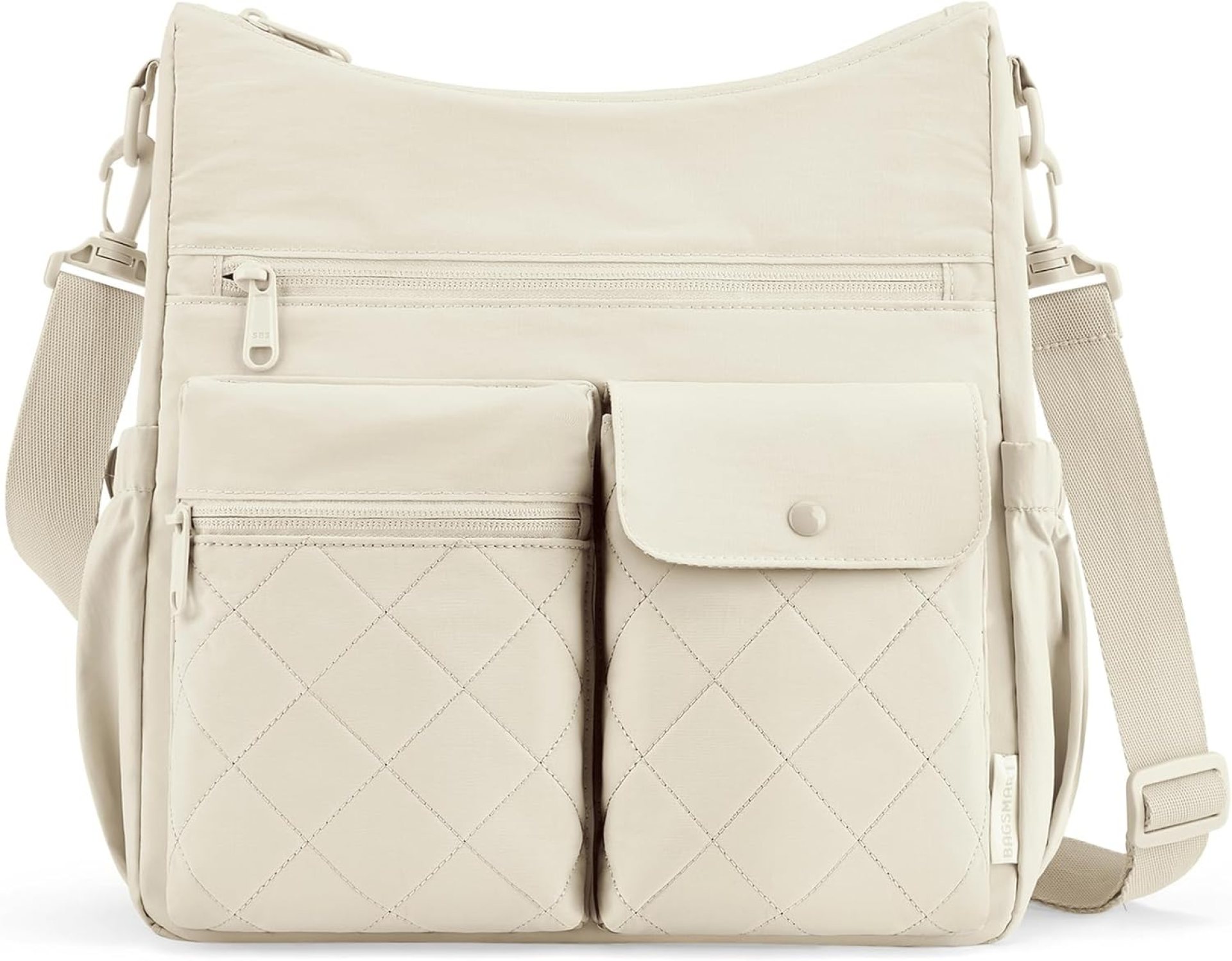 BAGSMART Crossbody Bags for Women, Puffy Handbags Shoulder Purses for Women, Travel Tote Bag with Multi Pockets BAGSMART Crossbody Bags for Women, Puffy Handbags Shoulder Purses for Women, Travel Tote Bag with Multi Pockets