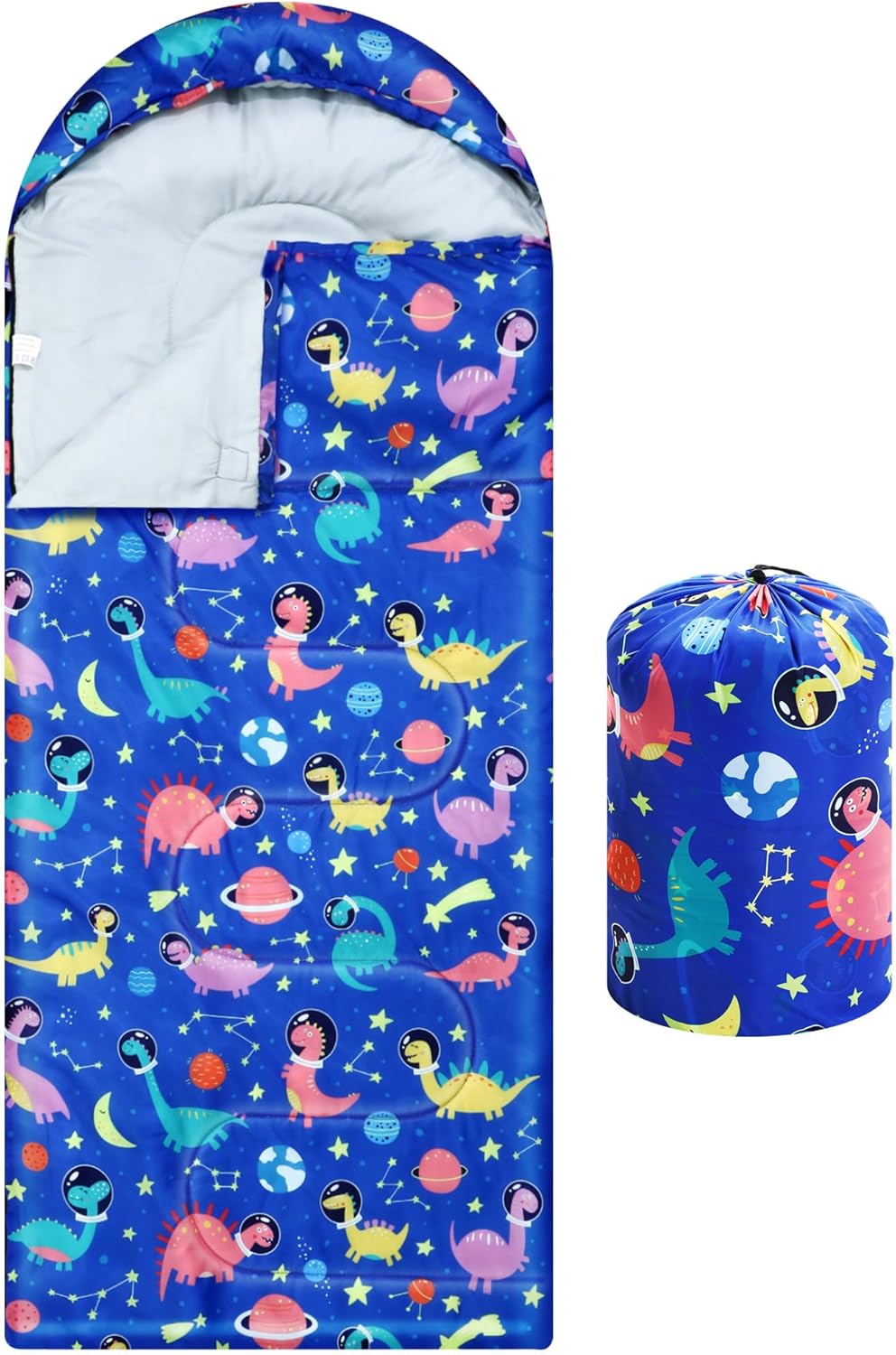 Camping Sleeping Bag for Kids 3 Season Warm Cool Cold Weather Waterproof Sleeping Sack for Boy Girl with Carry Bag Adult Travelling Outdoor Camping Gear Equipment Camping Sleeping Bag for Kids 3 Season Warm Cool Cold Weather Waterproof Sleeping Sack for Boy Girl with Carry Bag Adult Travelling Outdoor Camping Gear Equipment