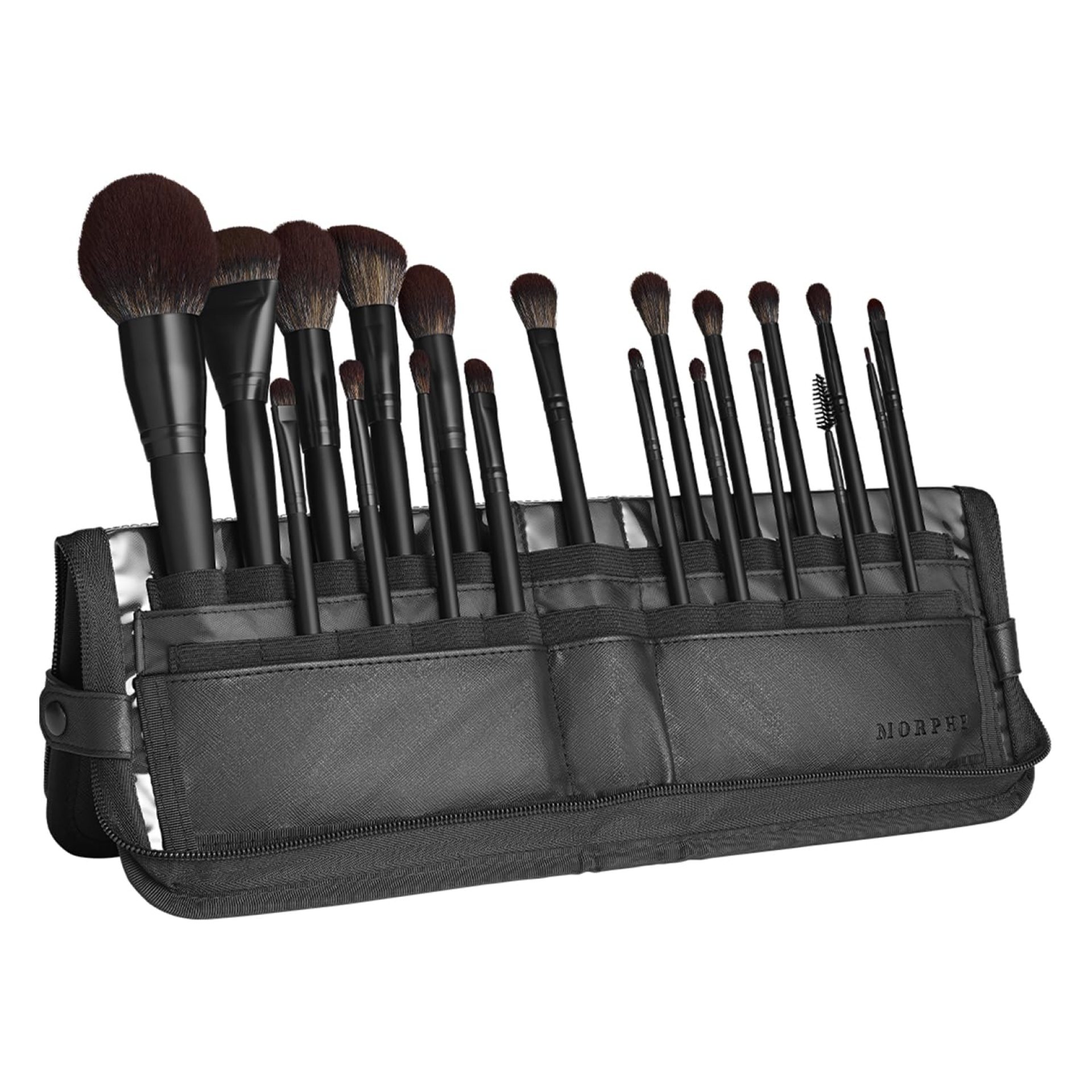Morphe MUA Life Makeup Brushes – 20 Piece Makeup Brush Set of Eye and Face Brushes – Made with Synthetic Bristles and Includes Carrying Case (20 Count) Morphe MUA Life Makeup Brushes – 20 Piece Makeup Brush Set of Eye and Face Brushes – Made with Synthetic Bristles and Includes Carrying Case (20 Count)
