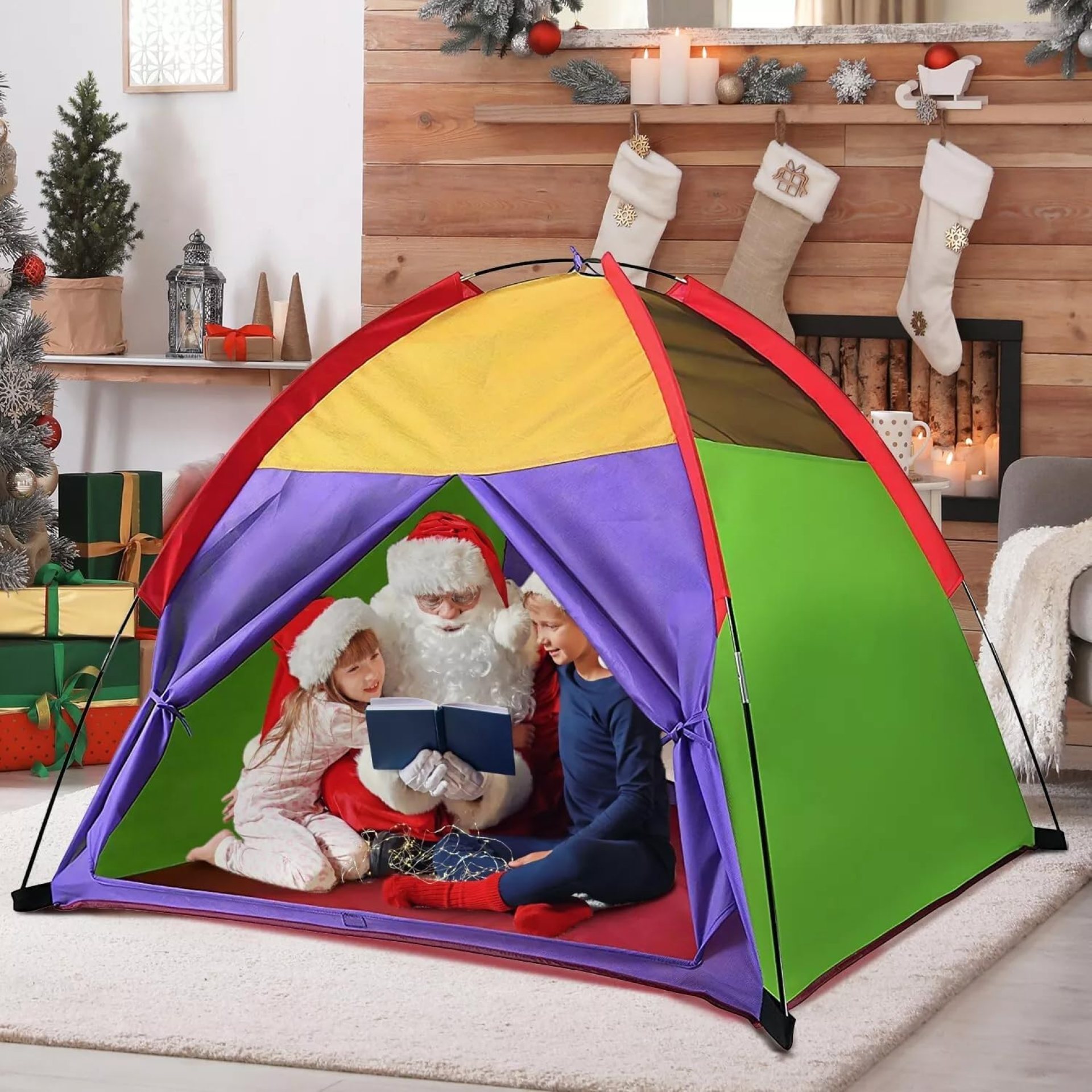 Alvantor Play Tents for Kids Pop Up Tent Toddler Tent Indoor/Outdoor for Children Boys Girls Pets Tent Portable Playhouse Camping Playground 58″x58″x47″ Rainbow Alvantor Play Tents for Kids Pop Up Tent Toddler Tent Indoor/Outdoor for Children Boys Girls Pets Tent Portable Playhouse Camping Playground 58″x58″x47″ Rainbow