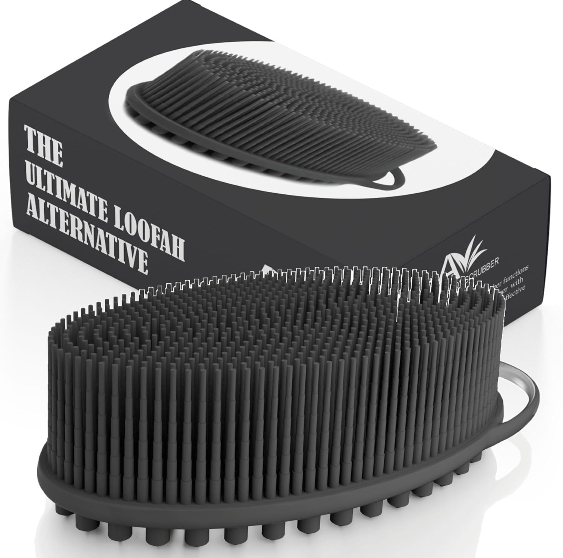 Avilana Silicone Body Scrubber – Dual-Sided Exfoliator for Men & Women, Gentle Loofah Alternative, Easy-to-Clean Silicone Shower Scrubber Avilana Silicone Body Scrubber – Dual-Sided Exfoliator for Men & Women, Gentle Loofah Alternative, Easy-to-Clean Silicone Shower Scrubber